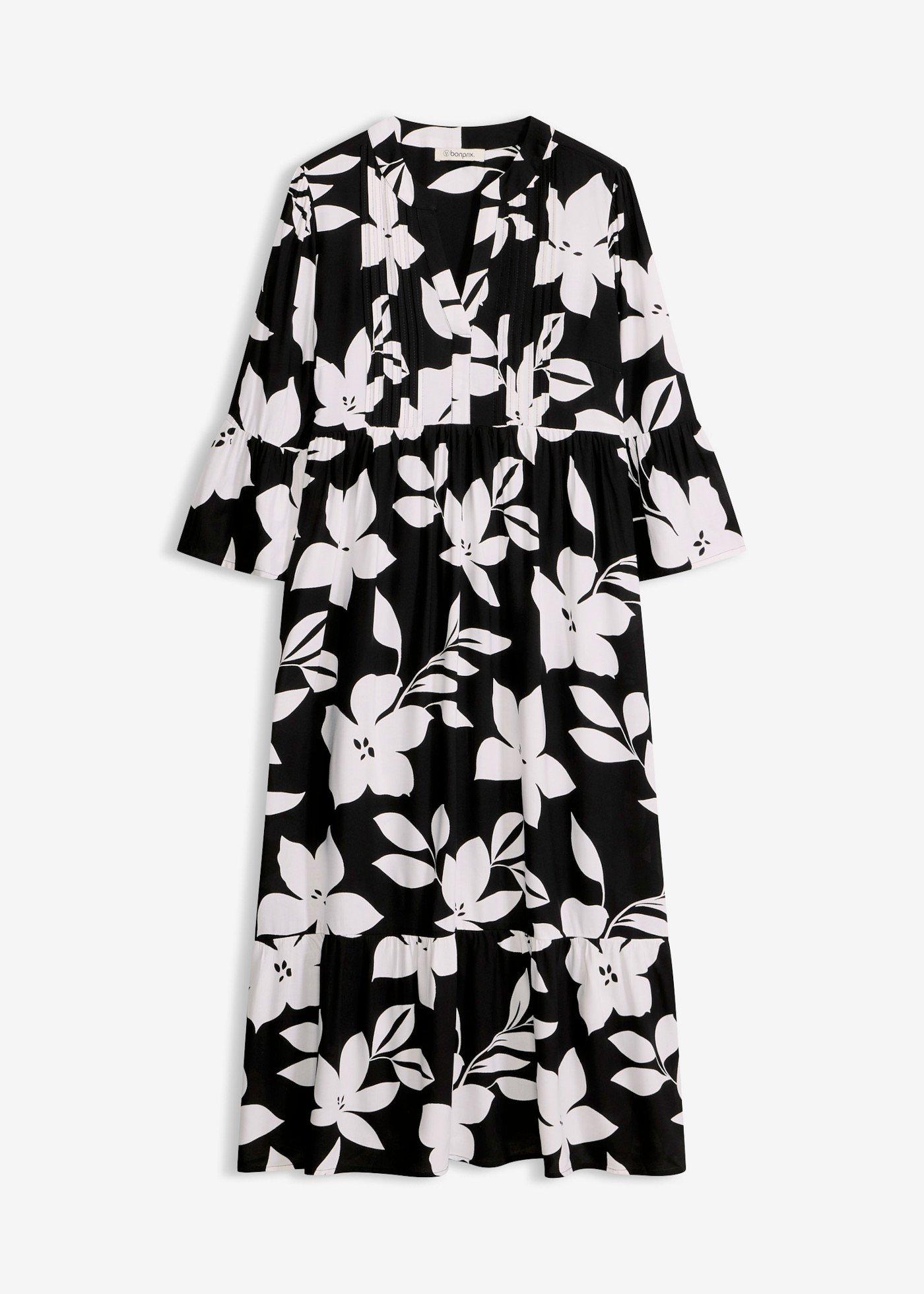 Rochie maxi din viscoză fluidă