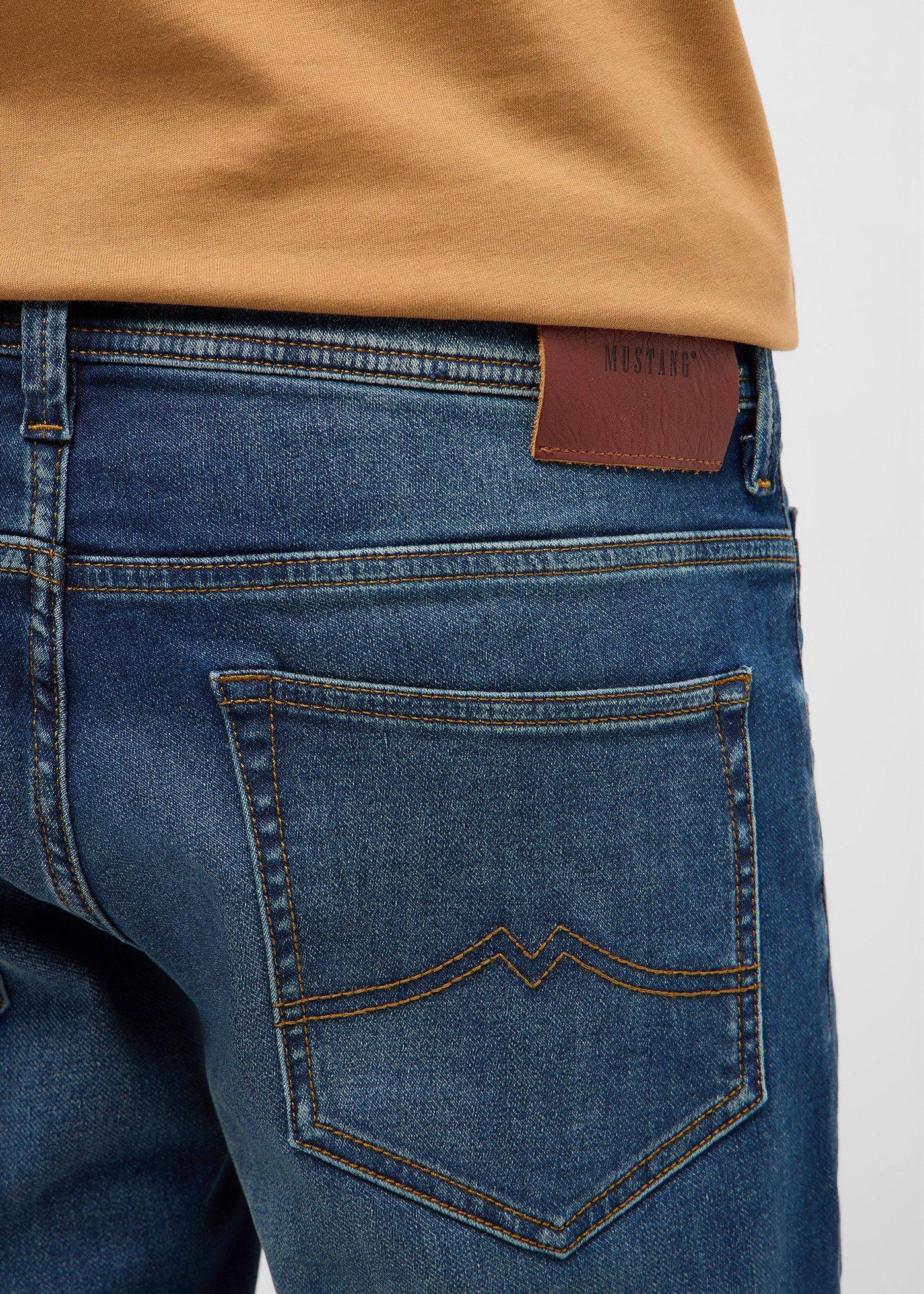 Bermudy ze stretchem slim fit Mustang Chicago - Bonprix
