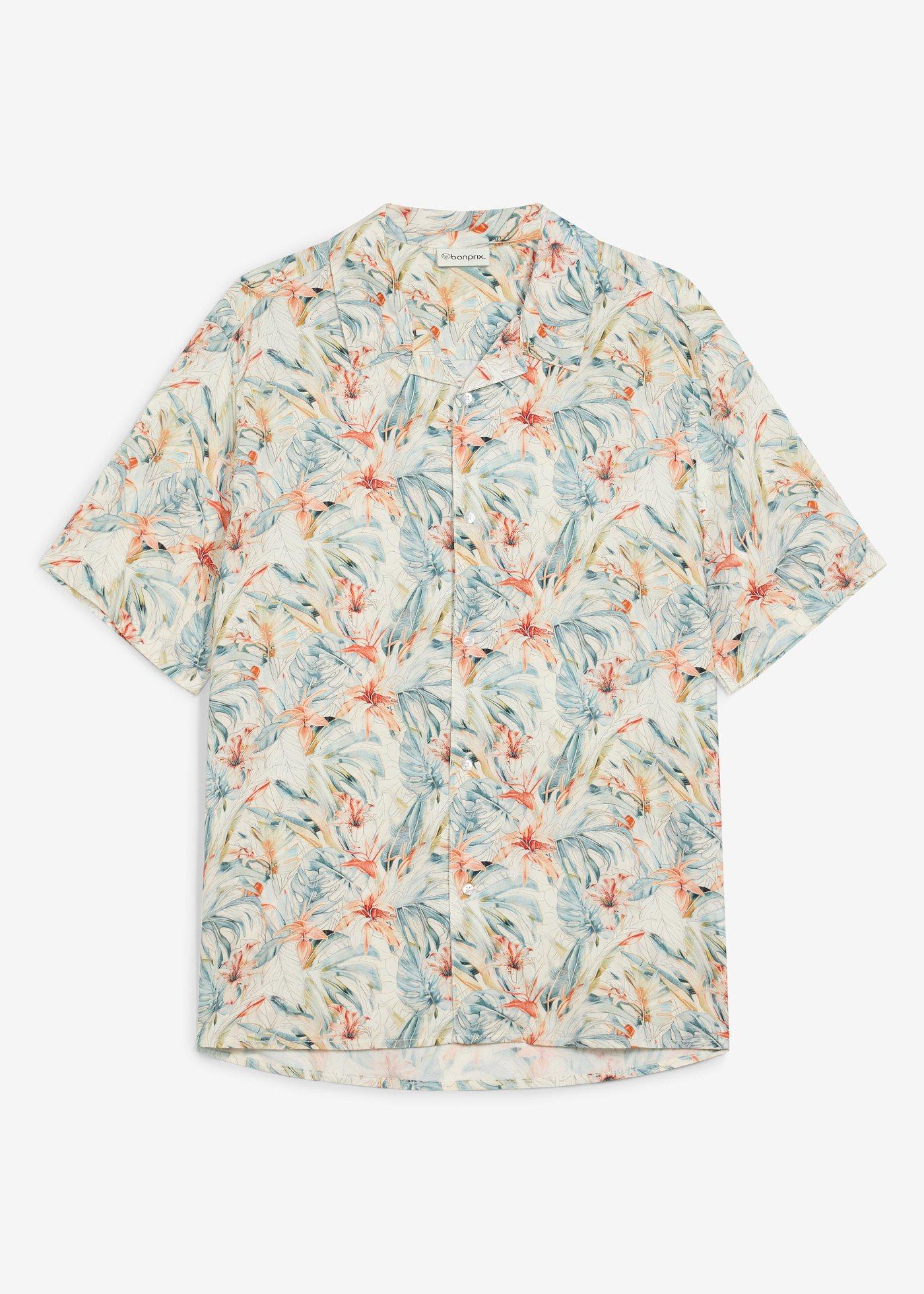 Chemise manches courtes 100% viscose