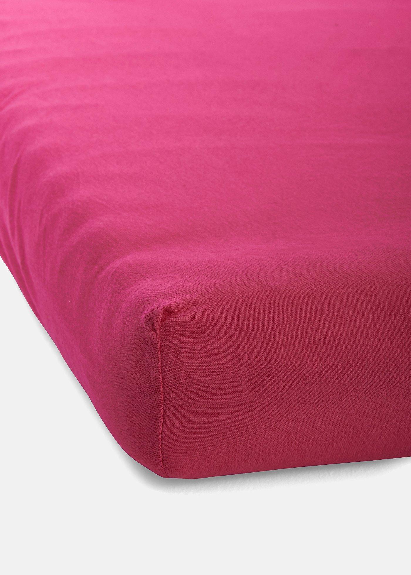 Drap-housse jersey en coloris tendance