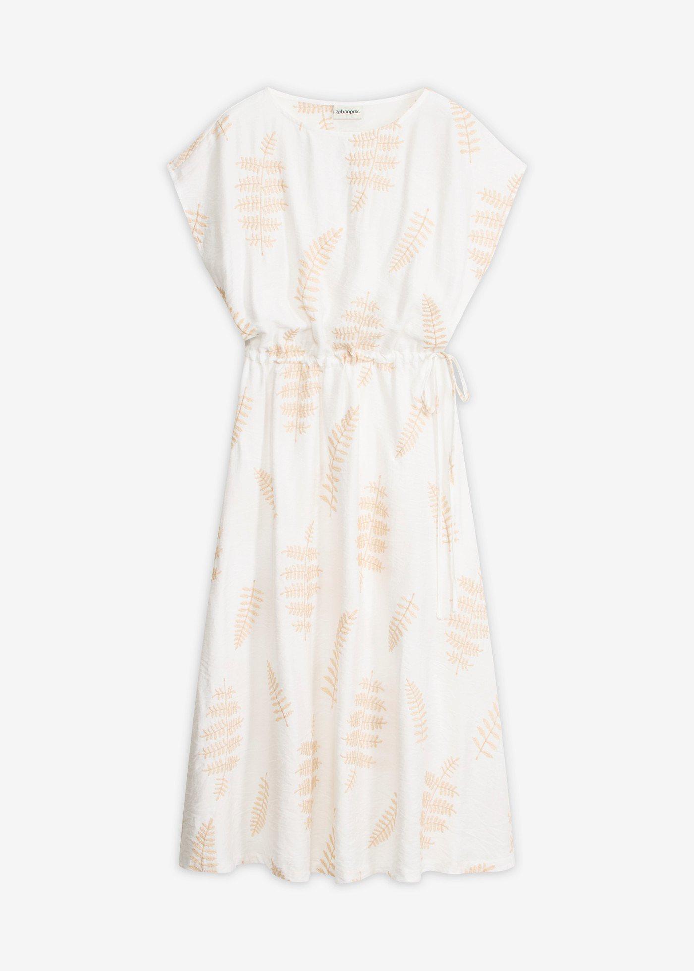 Robe midi brodée