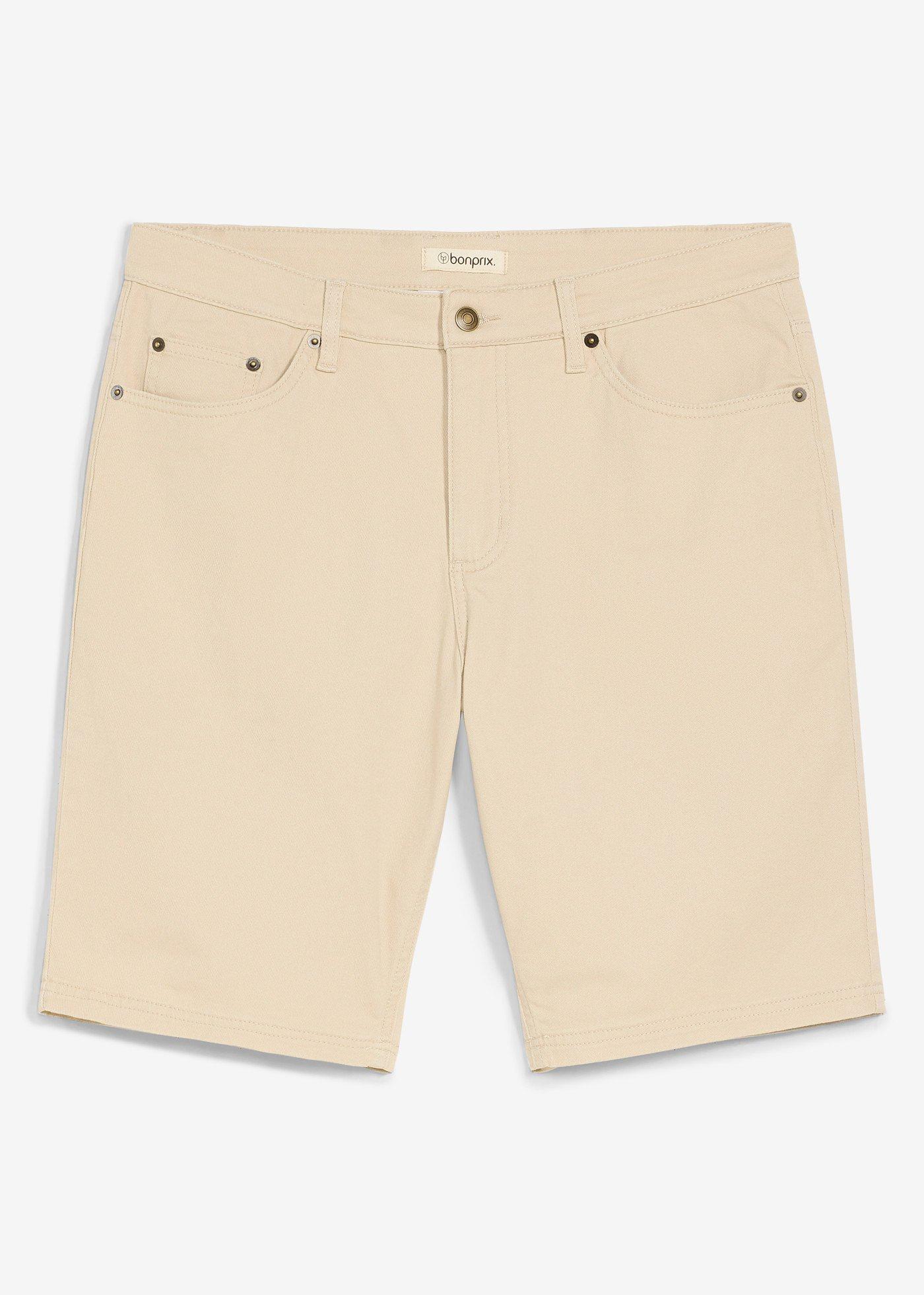 Bermuda extensible, coupe classique