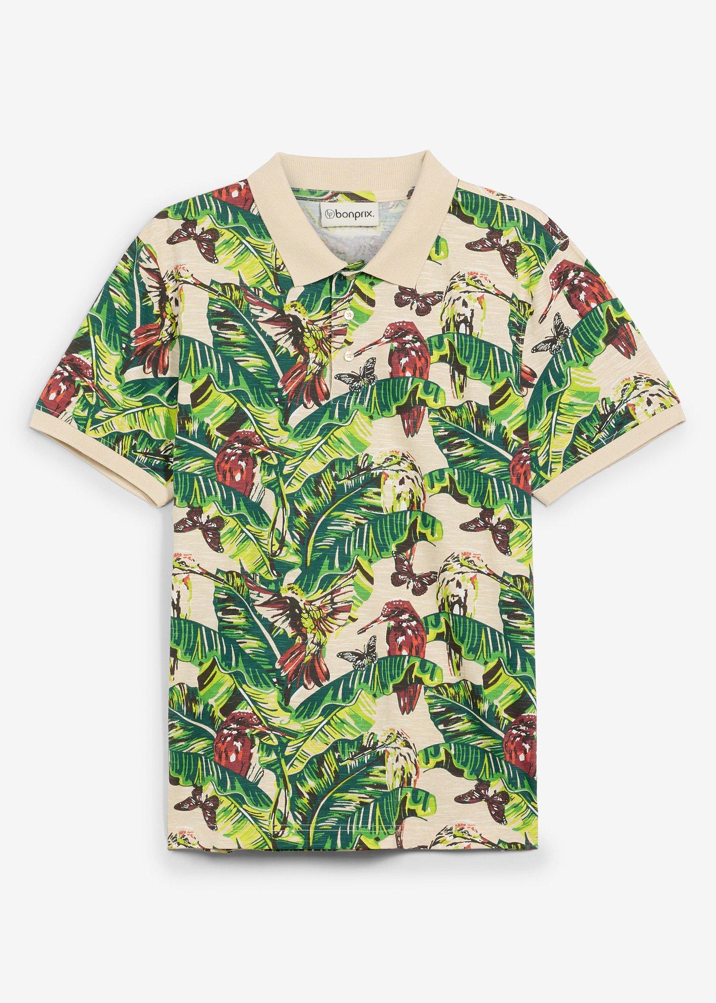 Poloshirt met korte mouwen van biologisch katoen