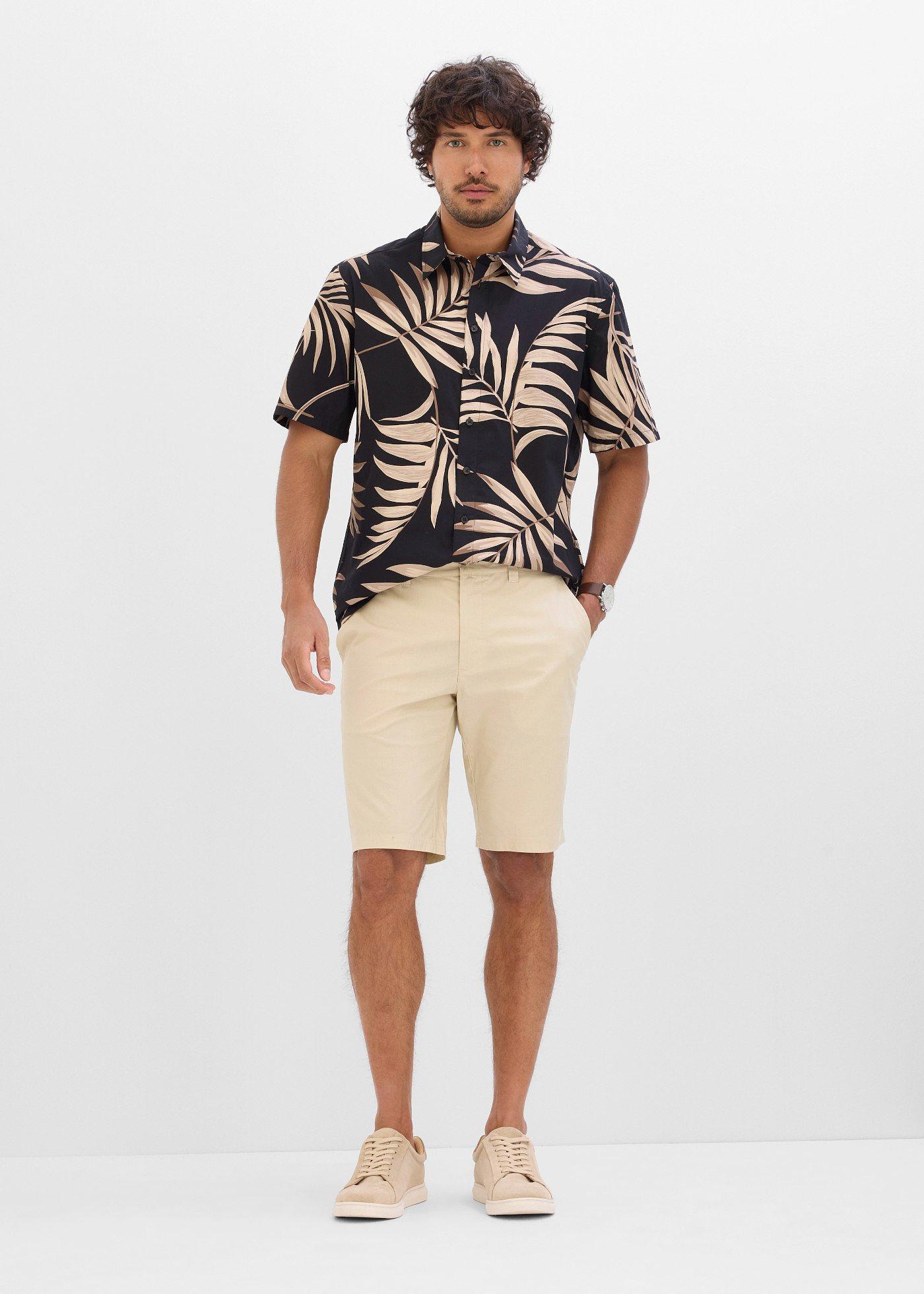 Bermudy chino ze stretchem (2 pary), regular fit - Bonprix