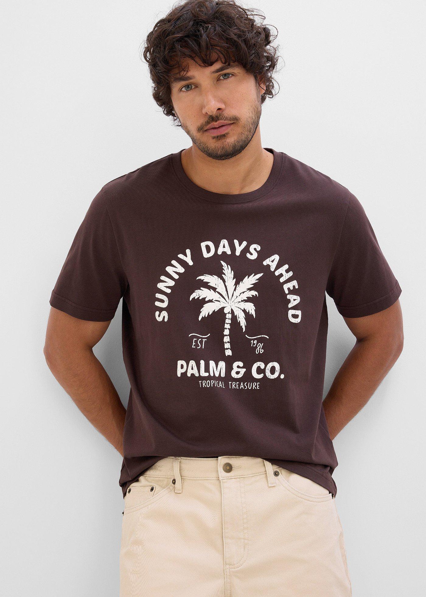 T-shirt z czystej bawełny - Bonprix