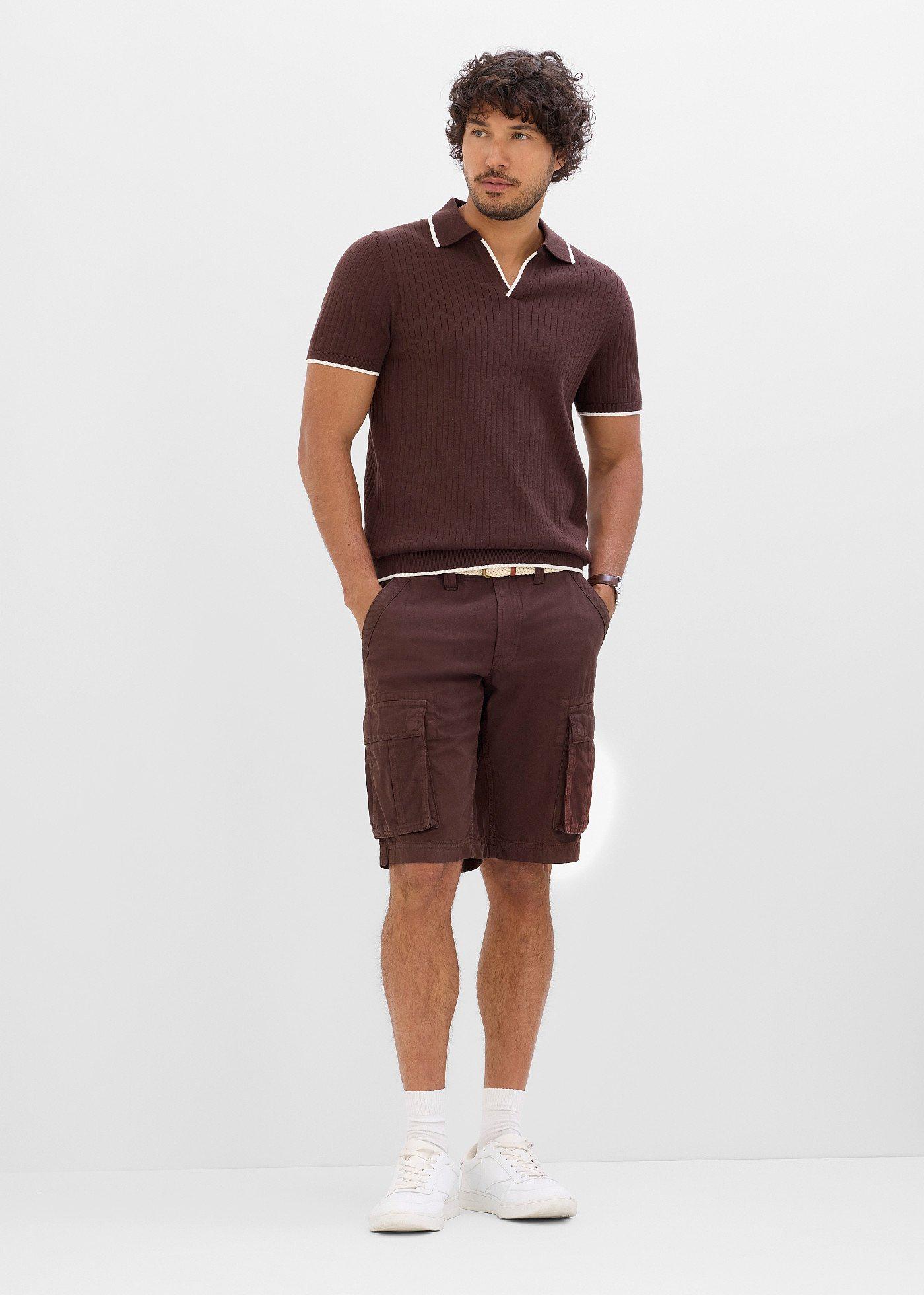 Koszulka polo z dzianiny, regular fit - Bonprix