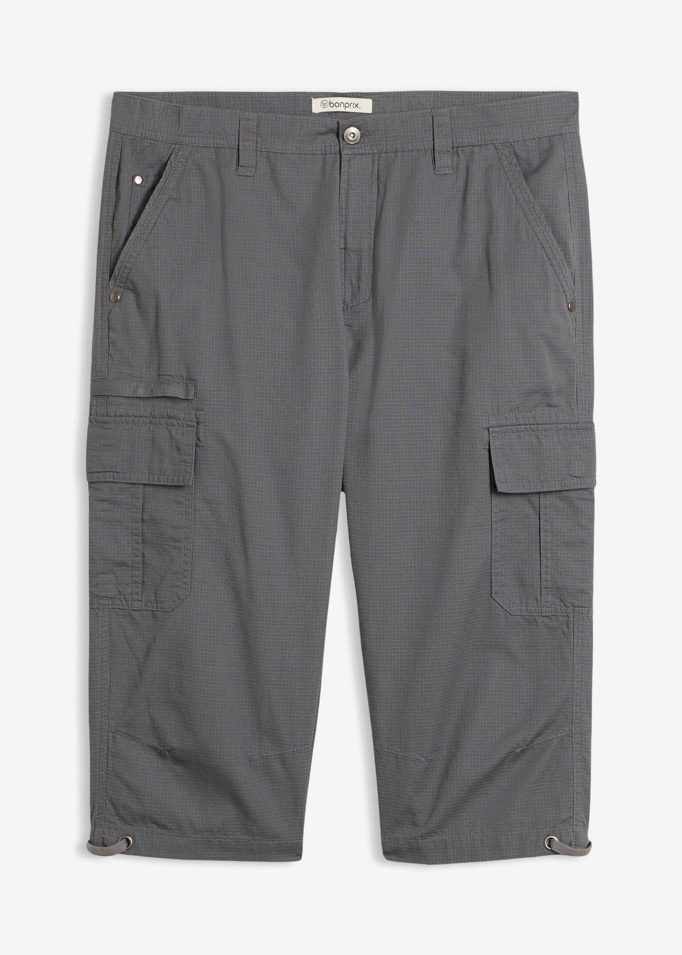 Bermuda long poches cargo regular 100% coton