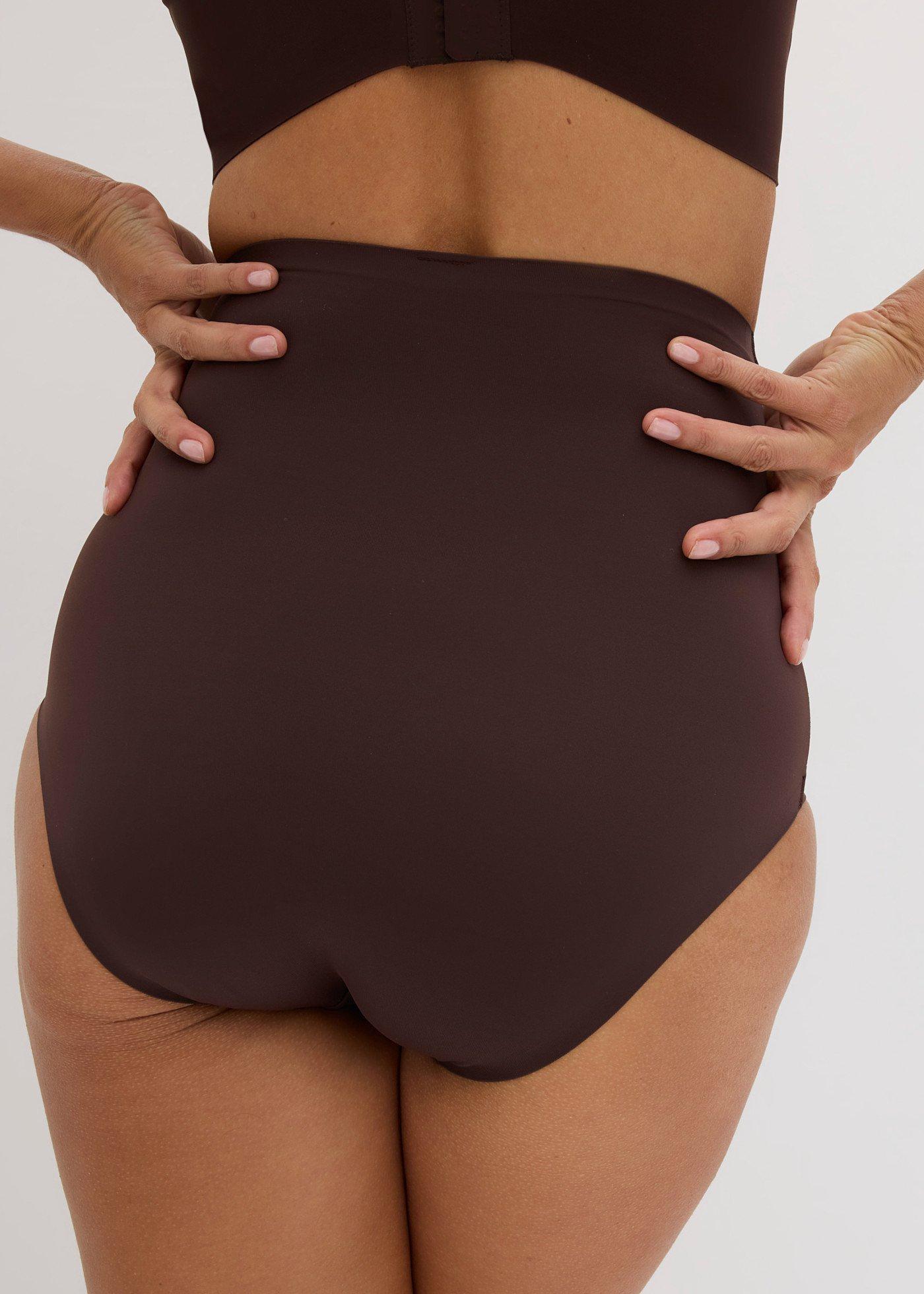 Figi bezszwowe ze średnim stopniem modelowania (3 pary) - Bonprix