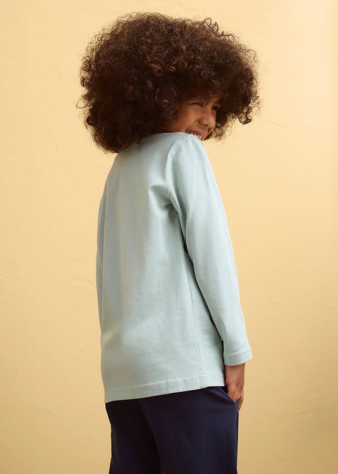 Bluzka z długim rękawem z czystej bawełny organicznej (2 szt.) - Bonprix