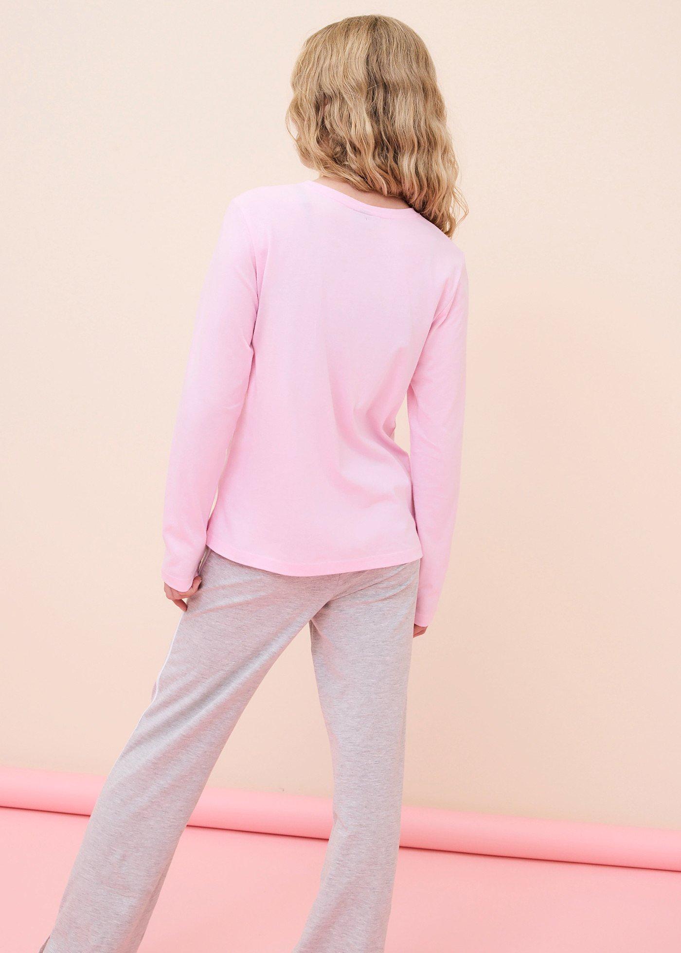 Koszulka z długim rękawem z czystej bawełny organicznej (5 szt.) - Bonprix