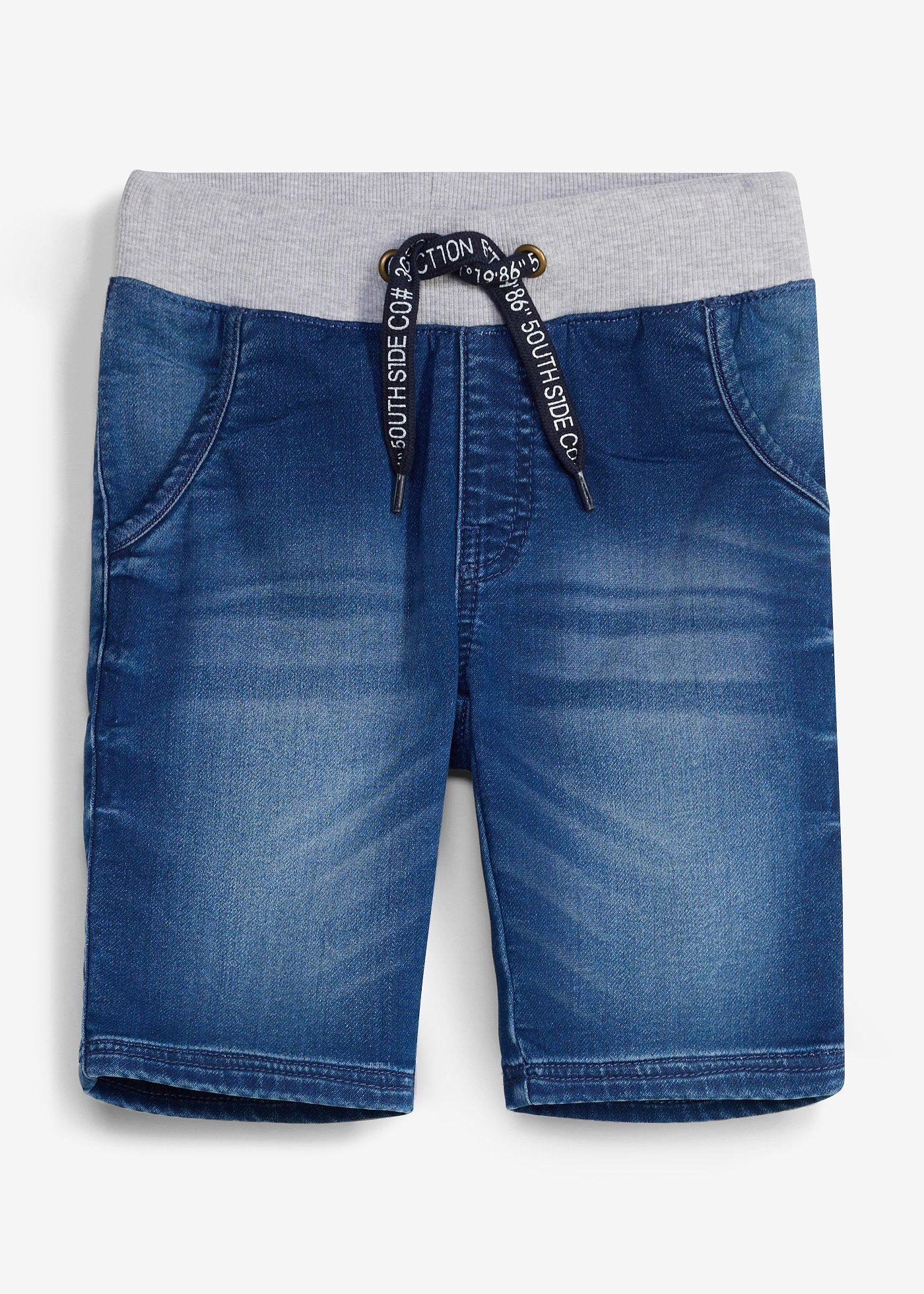 Bermudy dresowe z gumką w pasie, regular fit - Bonprix