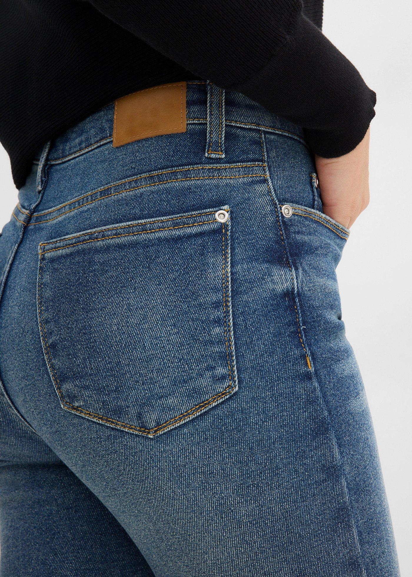 Jeansy skinny, high waist - Bonprix
