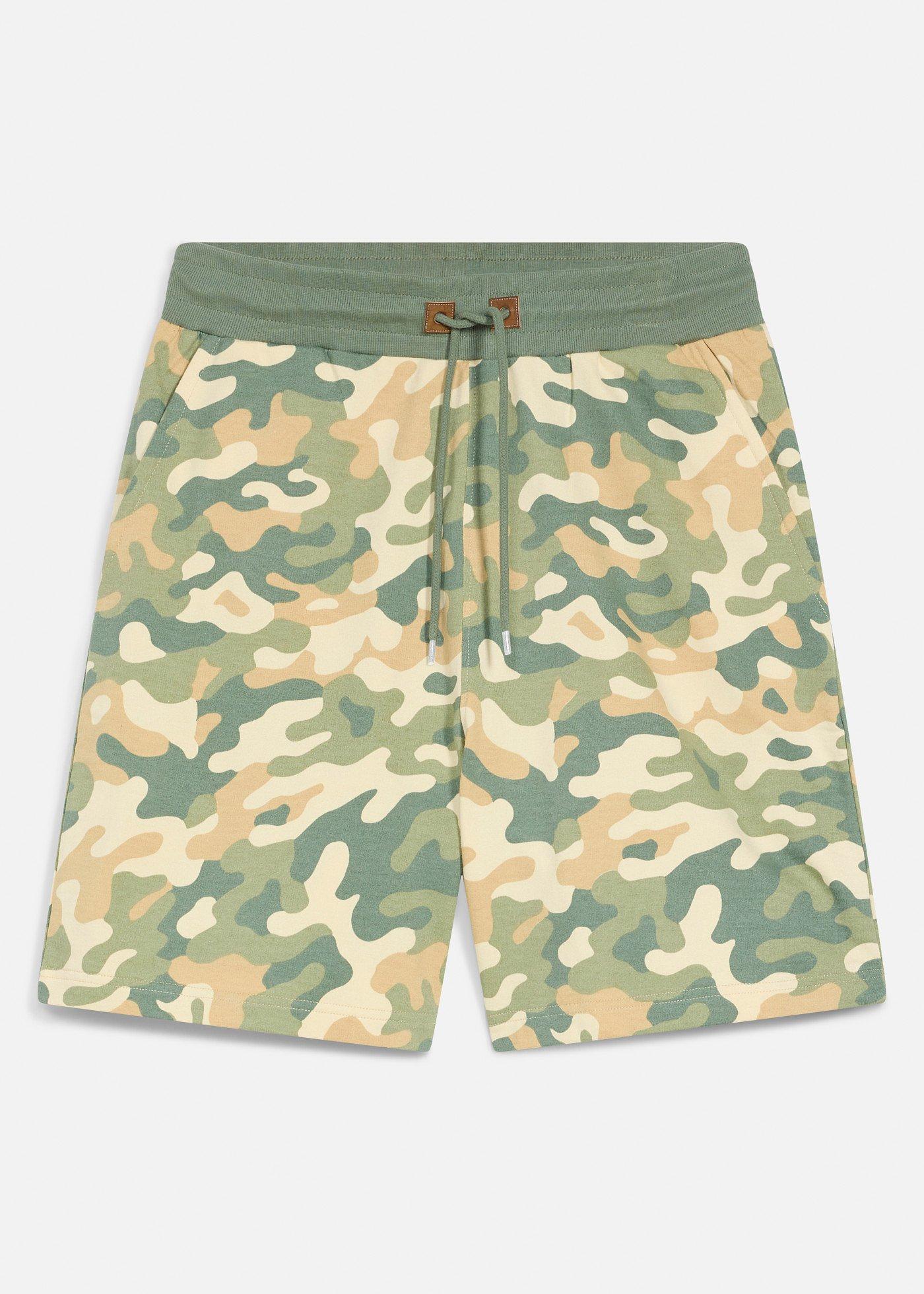 Short loose en sweat 100% coton