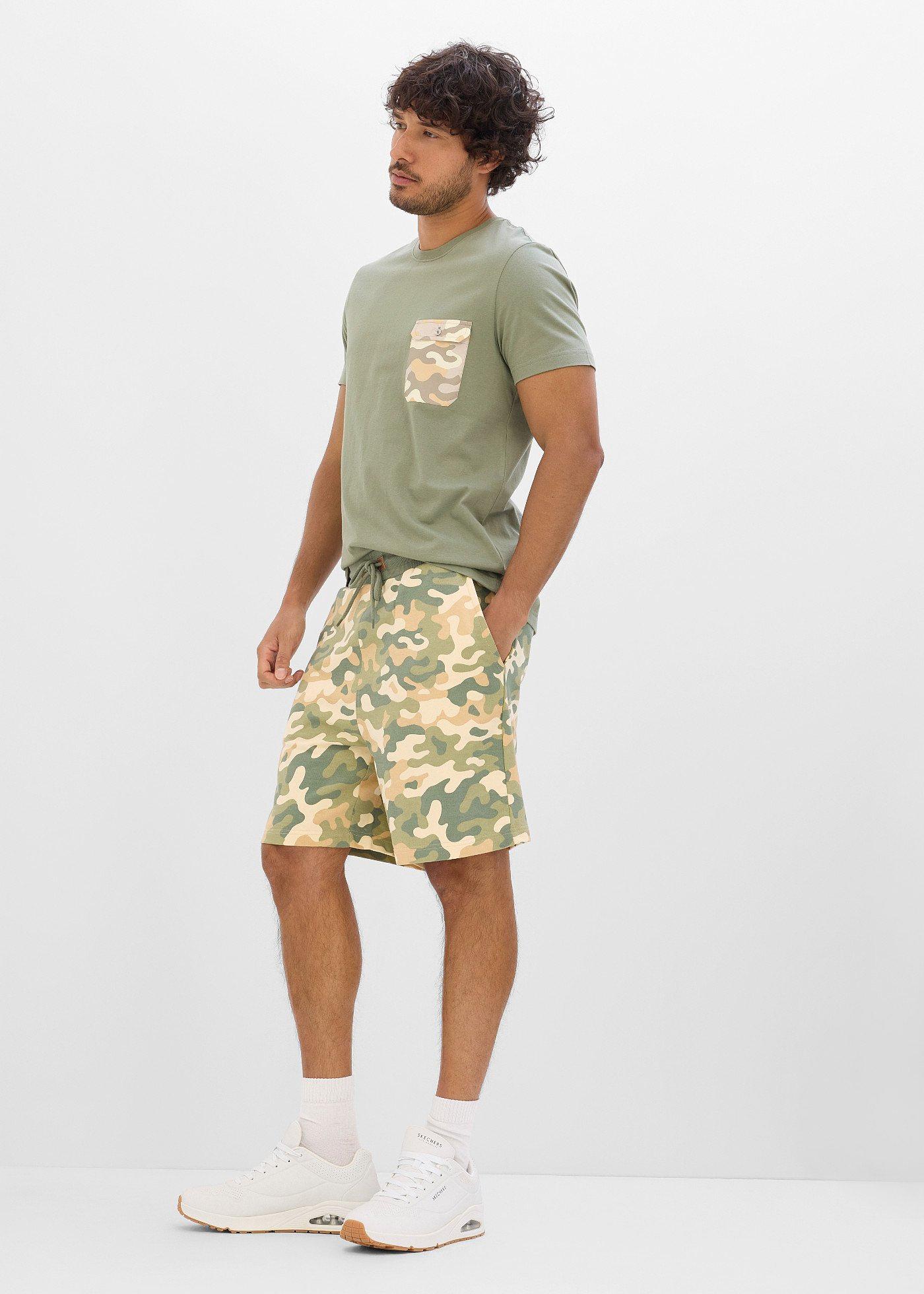 Szorty dresowe z czystej bawełny organicznej, loose fit - Bonprix
