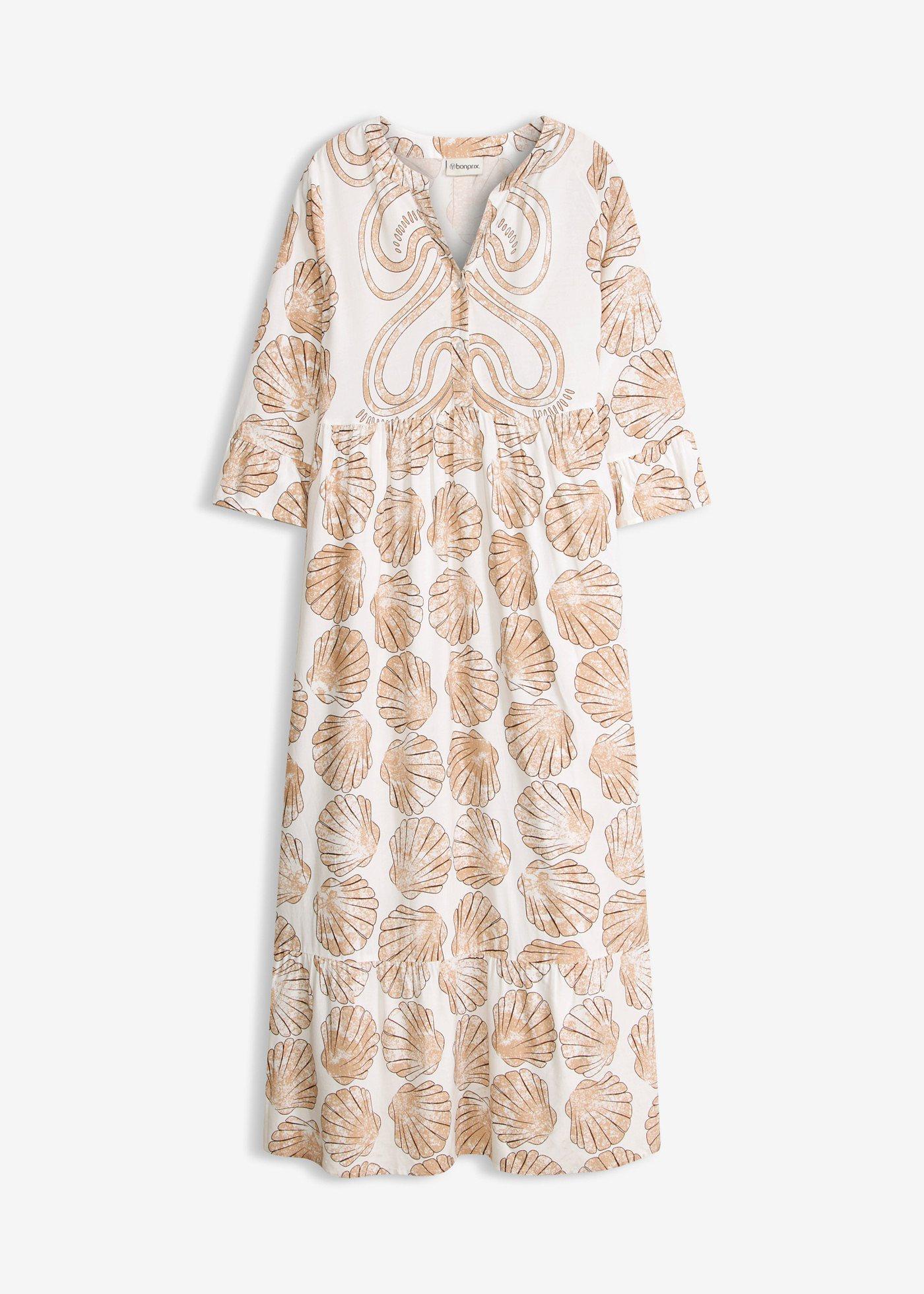Robe-tunique en viscose fluide