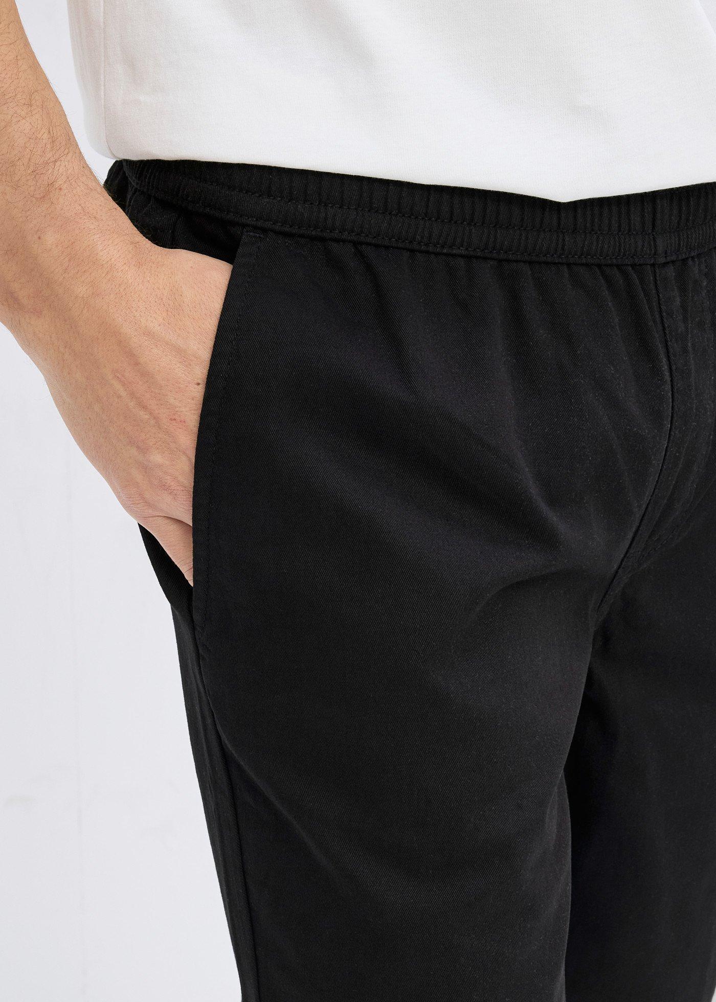 Bermudy z gumką w talii, z czystej bawełny, regular fit - Bonprix