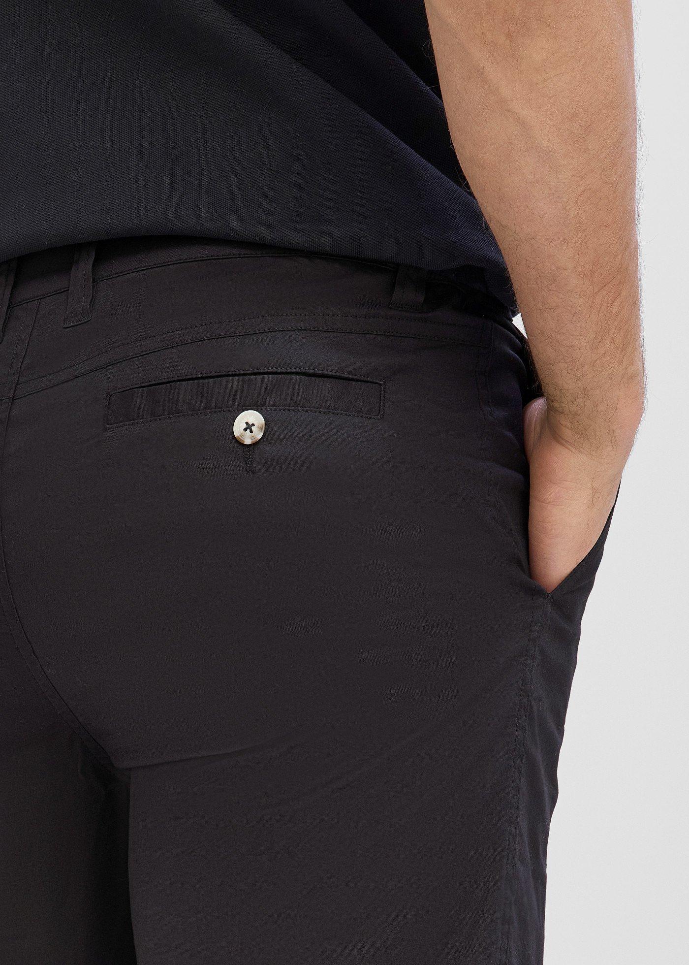 Bermudy ze stretchem z elastyczną wstawką w pasie, regular fit - Bonprix