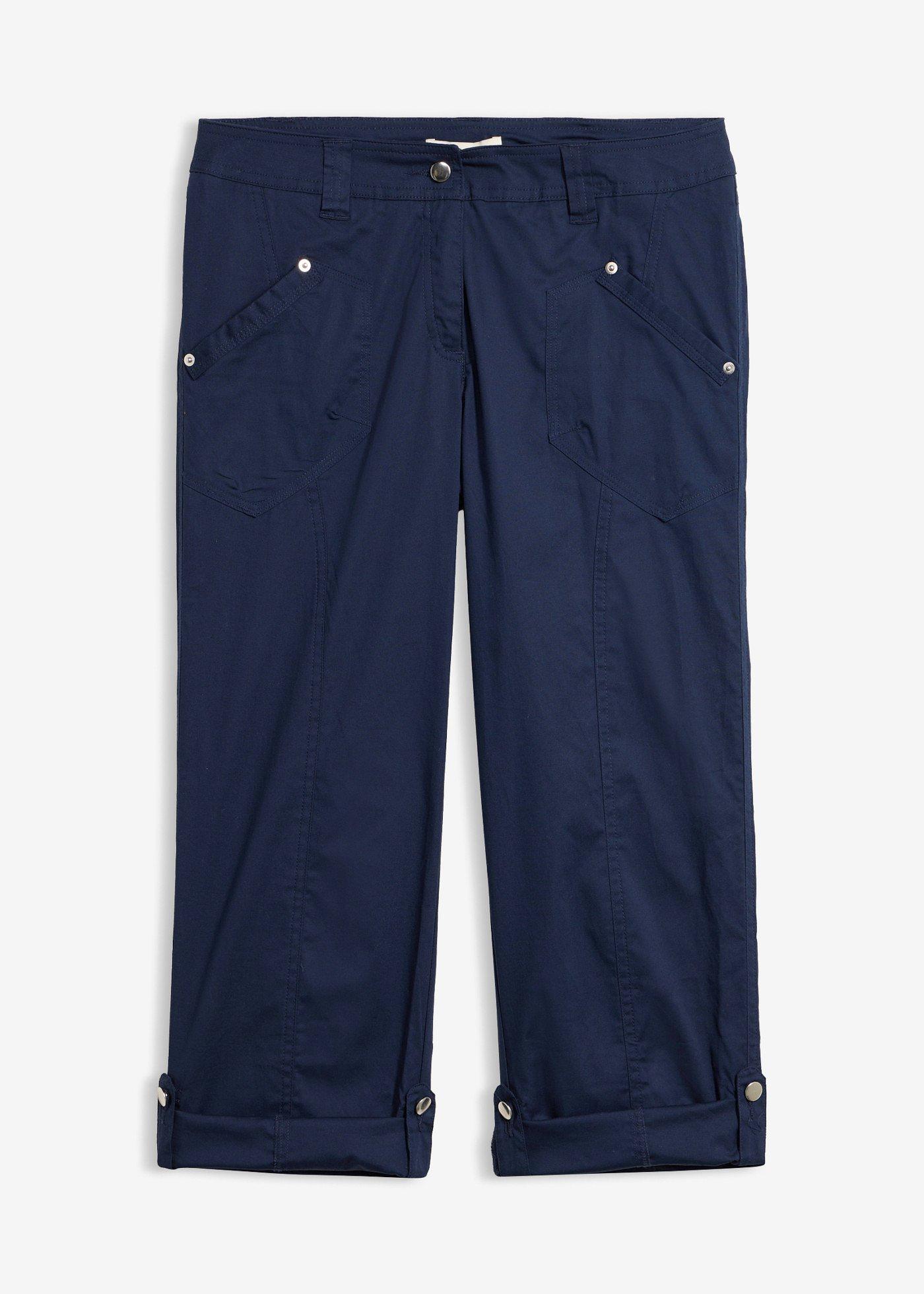 Pantalon extensible cargo 3/4