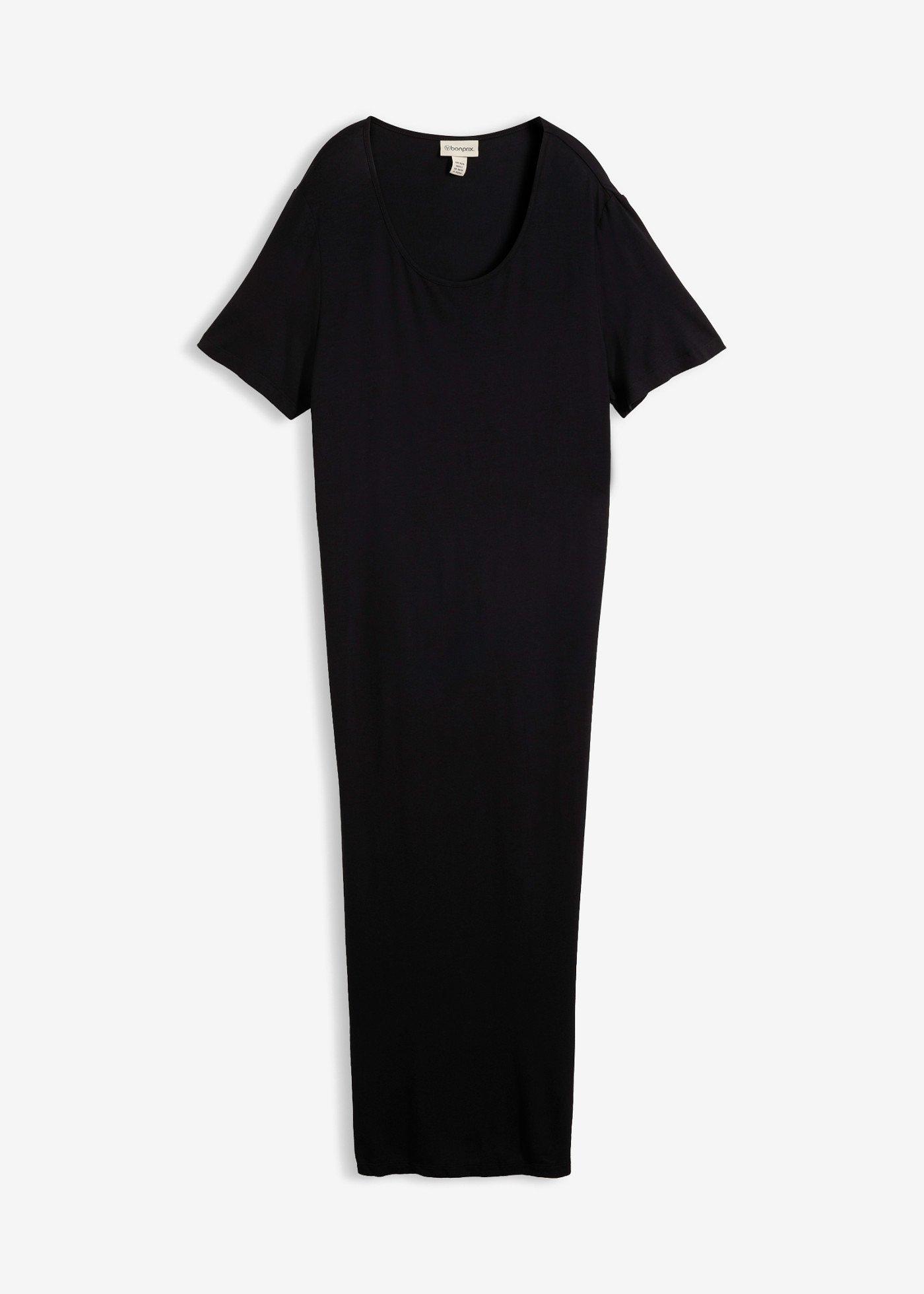 Rochie din jerse din mix cu viscoză fluidă