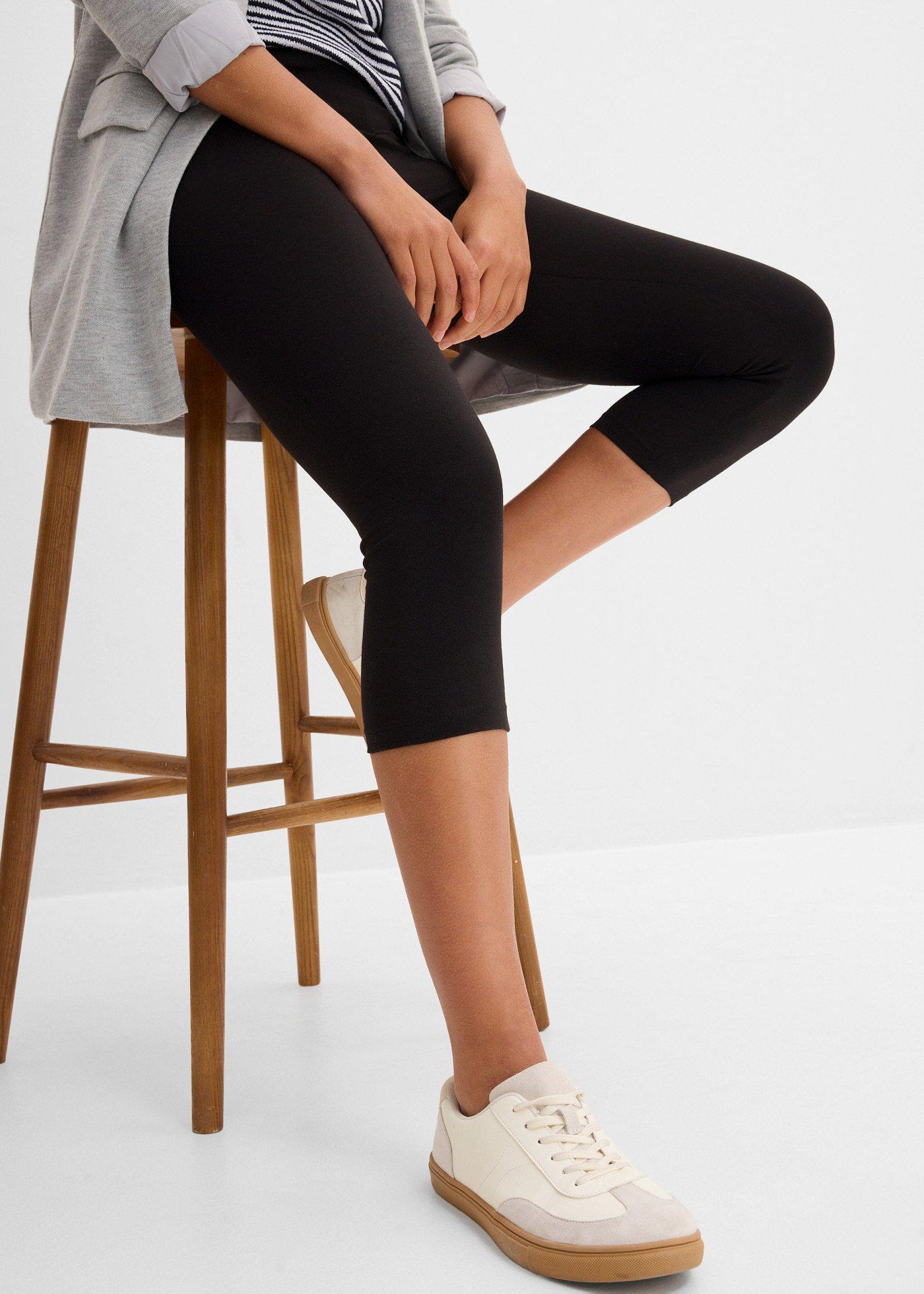 Legginsy rybaczki (2 pary) - Bonprix