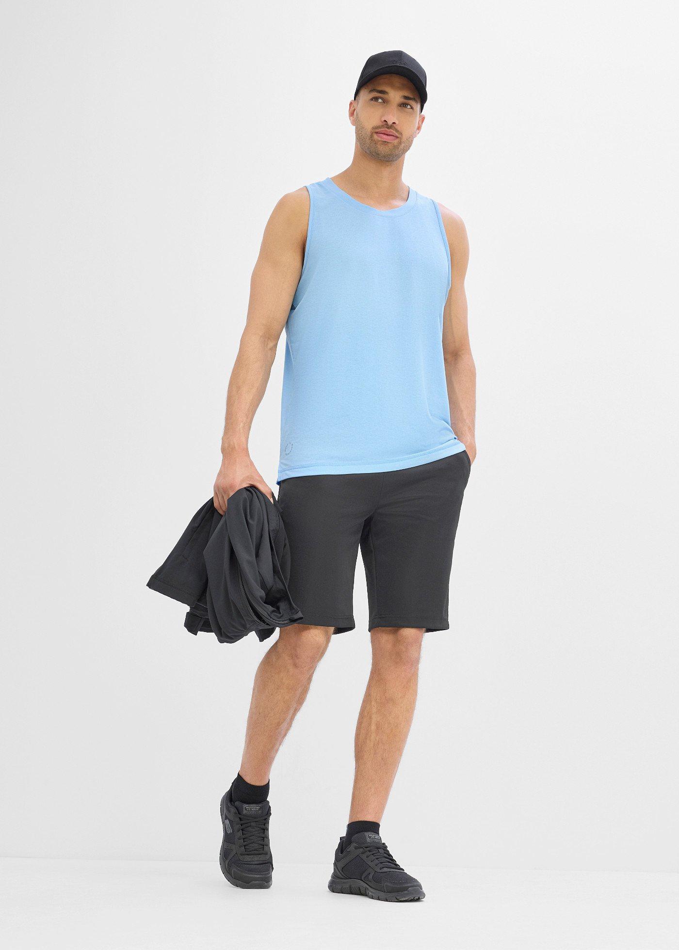Męski T-shirt sportowy z bawełną, szybkoschnący (2 szt.) - Bonprix