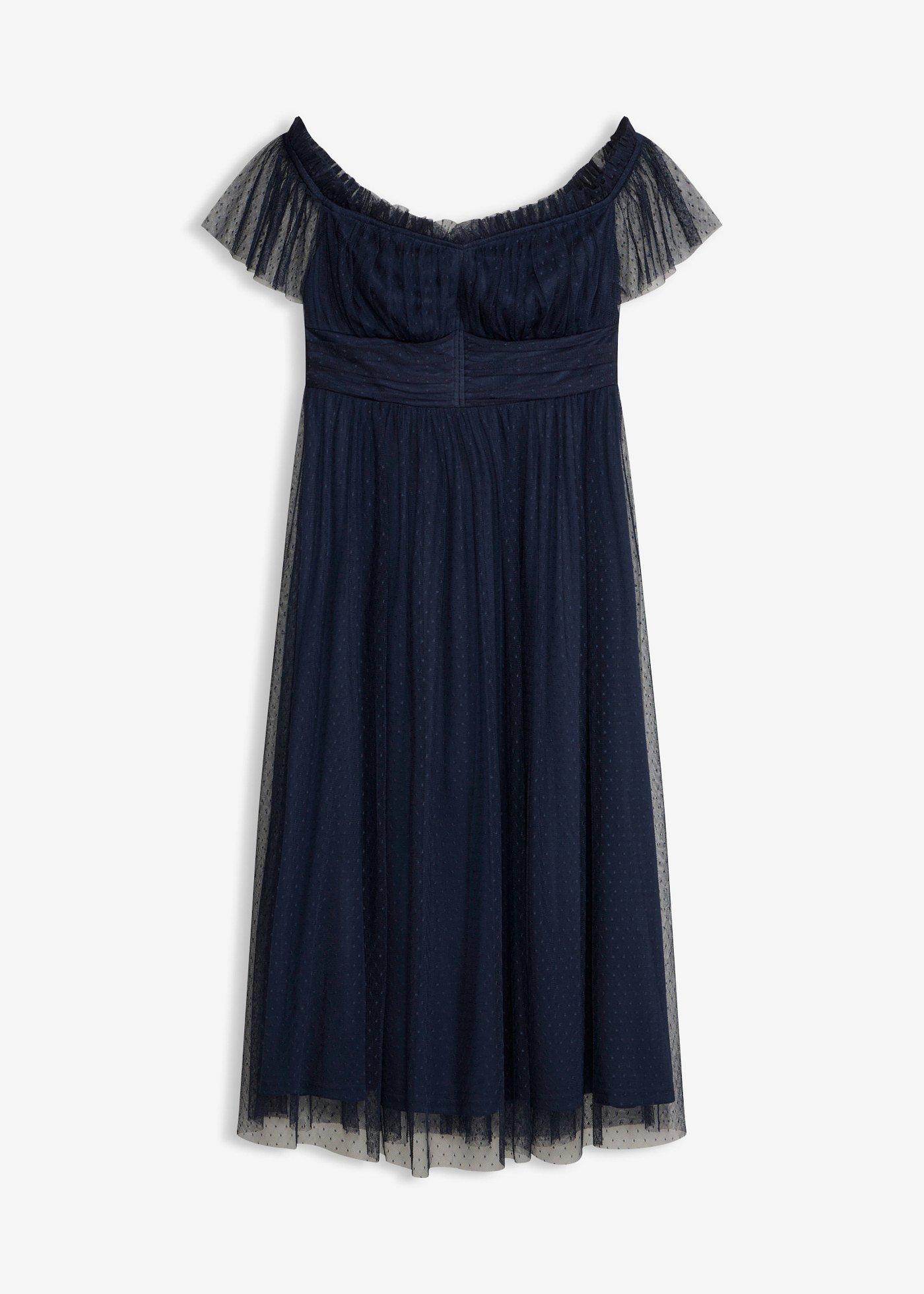 Robe longue en tulle délicat