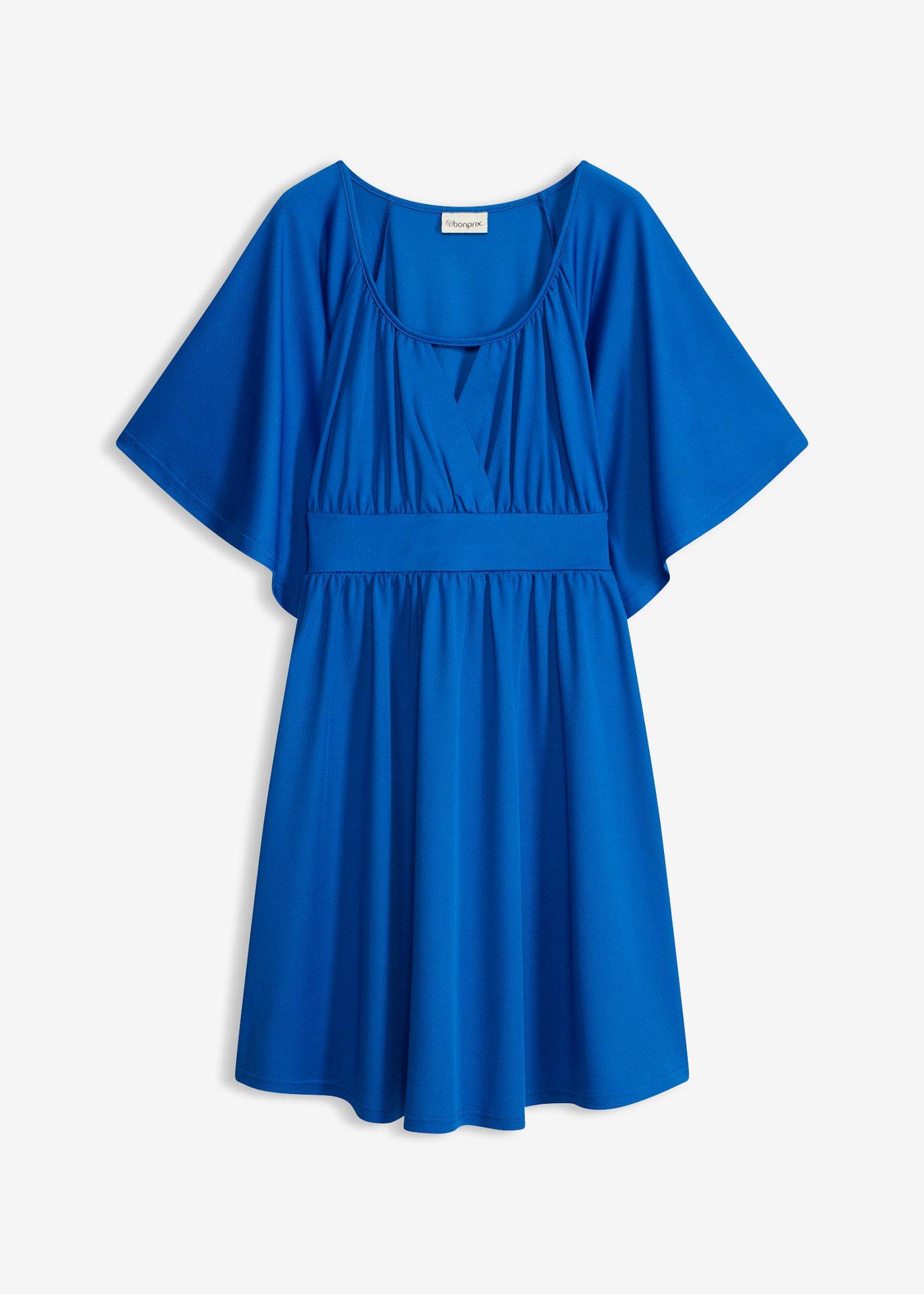 Robe courte avec décolleté plongeant