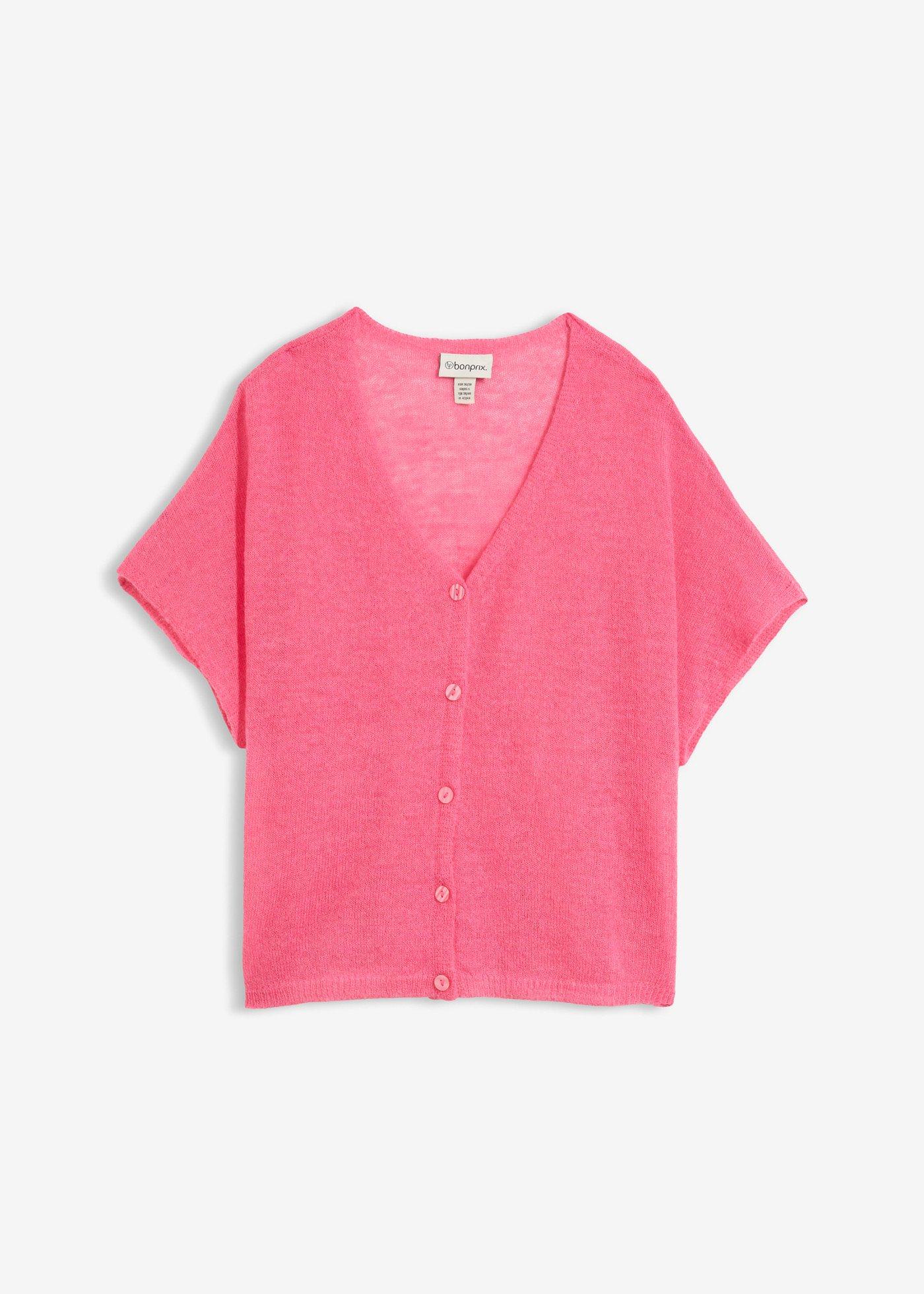Cardigan oversize en maille fine