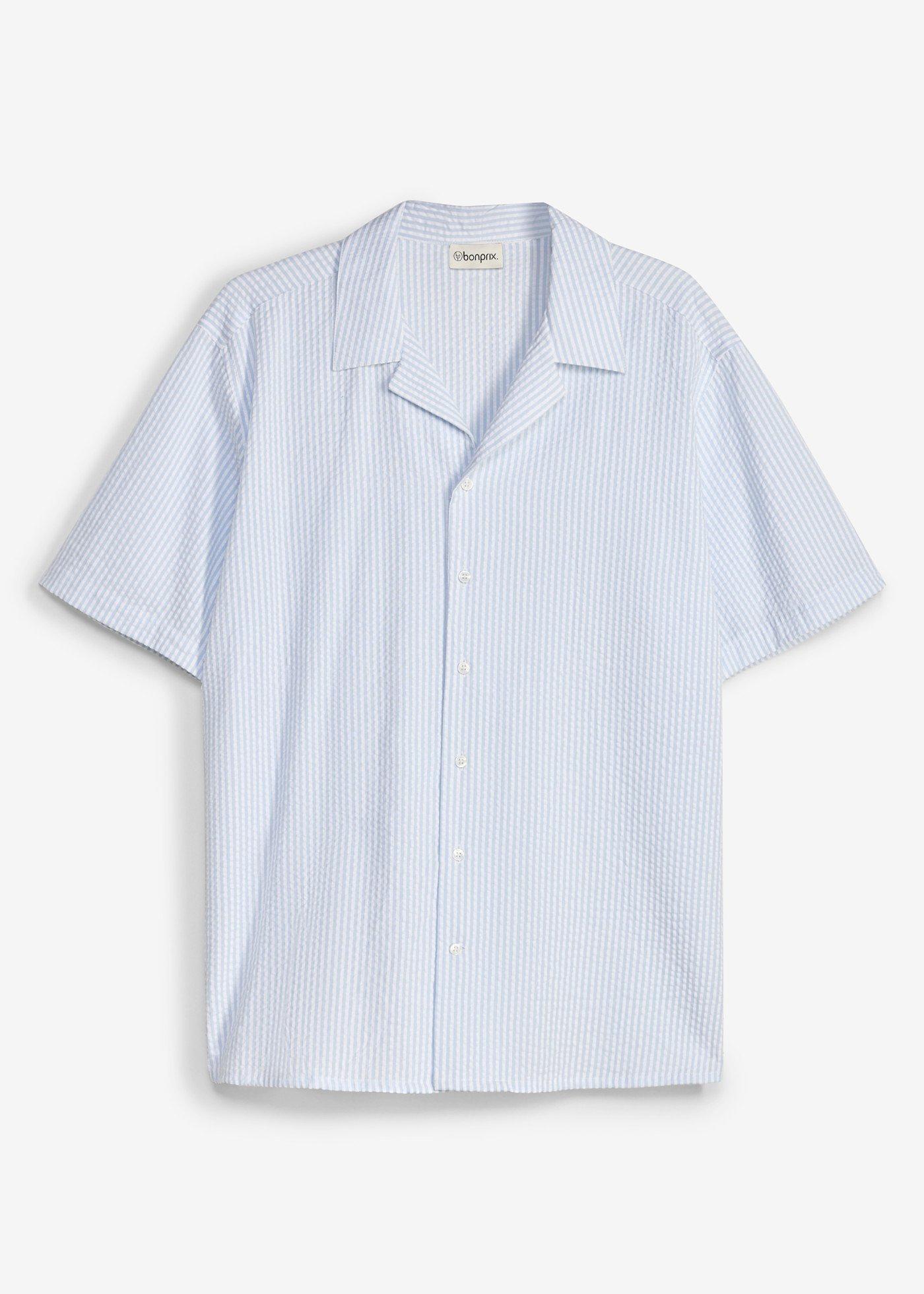 Chemise manches courtes en coton, loose