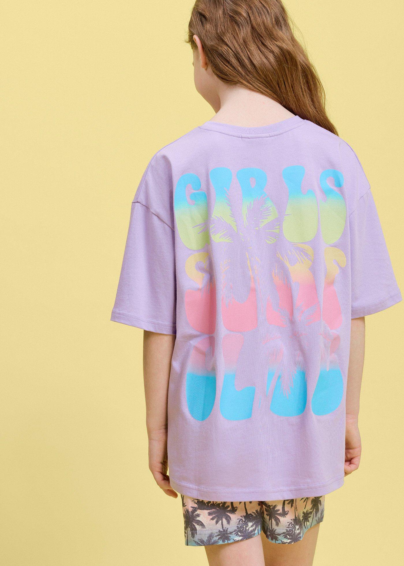 T-shirt oversize z czystej bawełny organicznej - Bonprix