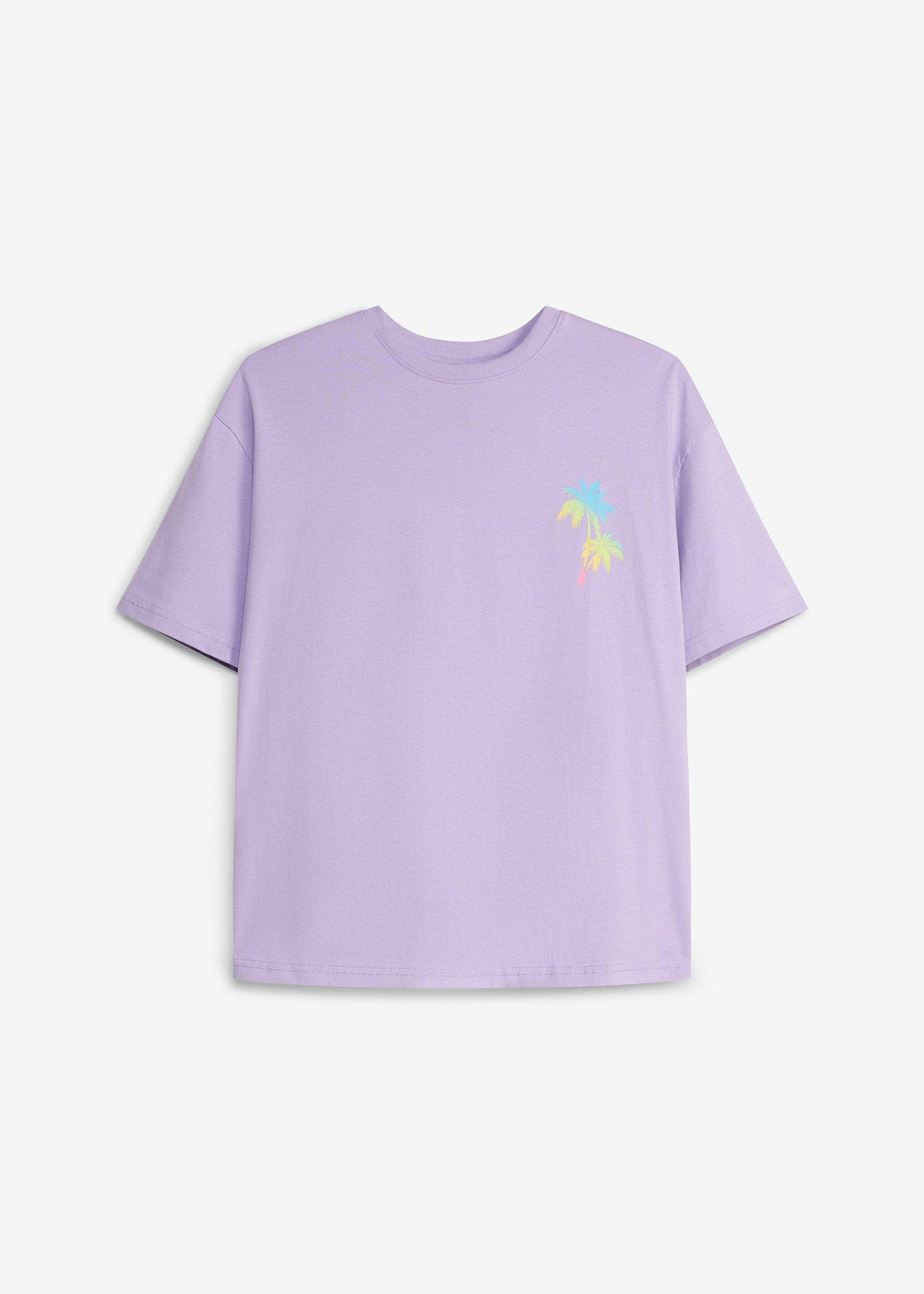 T-shirt oversize z czystej bawełny organicznej - Bonprix