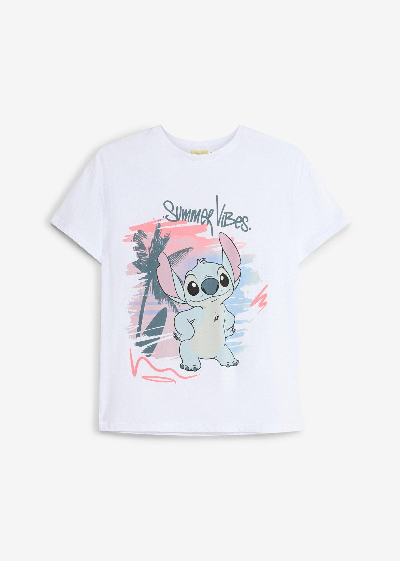 T-shirt Disney Stitch 100% coton