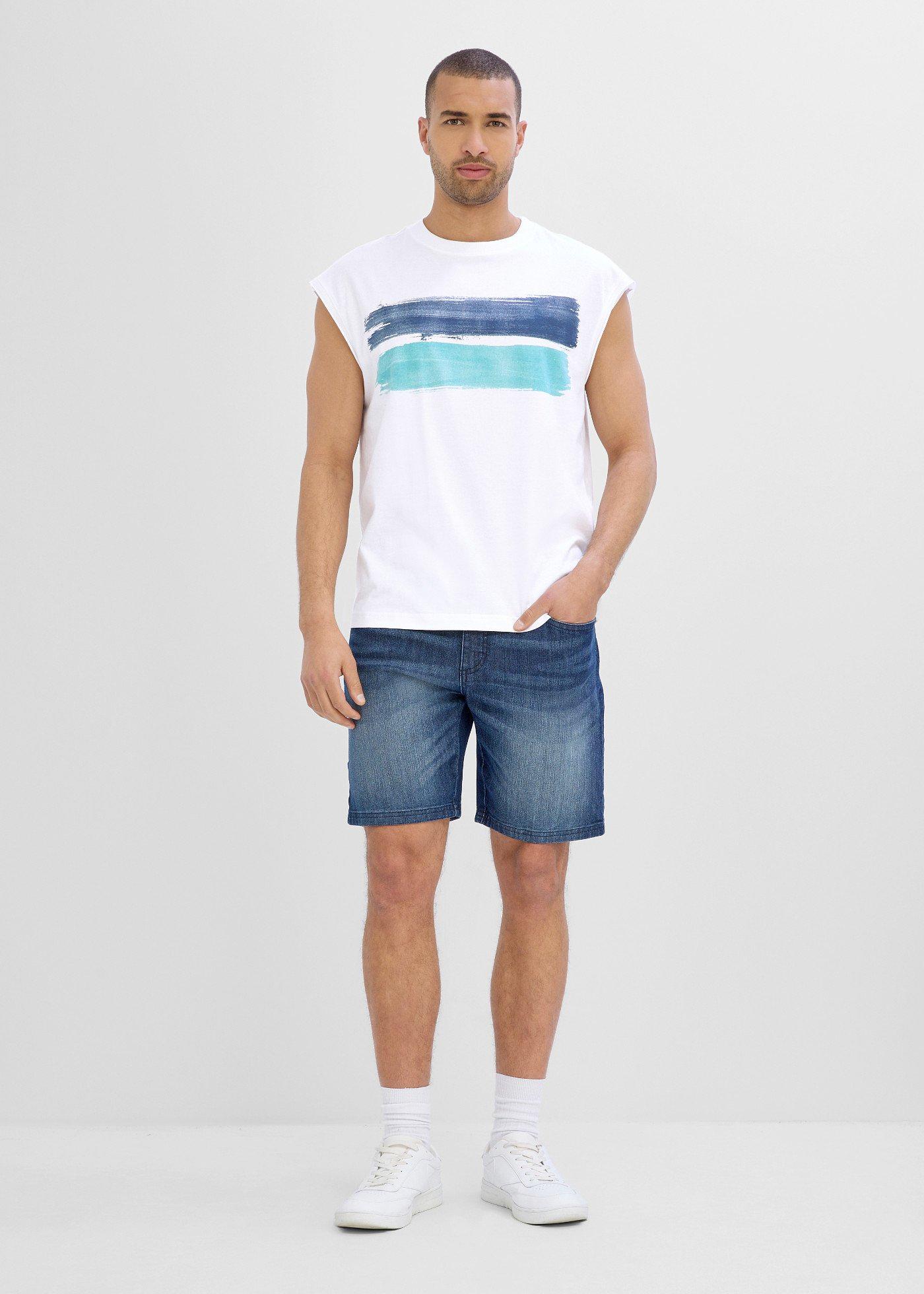 Tank top z czystej bawełny organicznej, luźny krój (2 szt.) - Bonprix