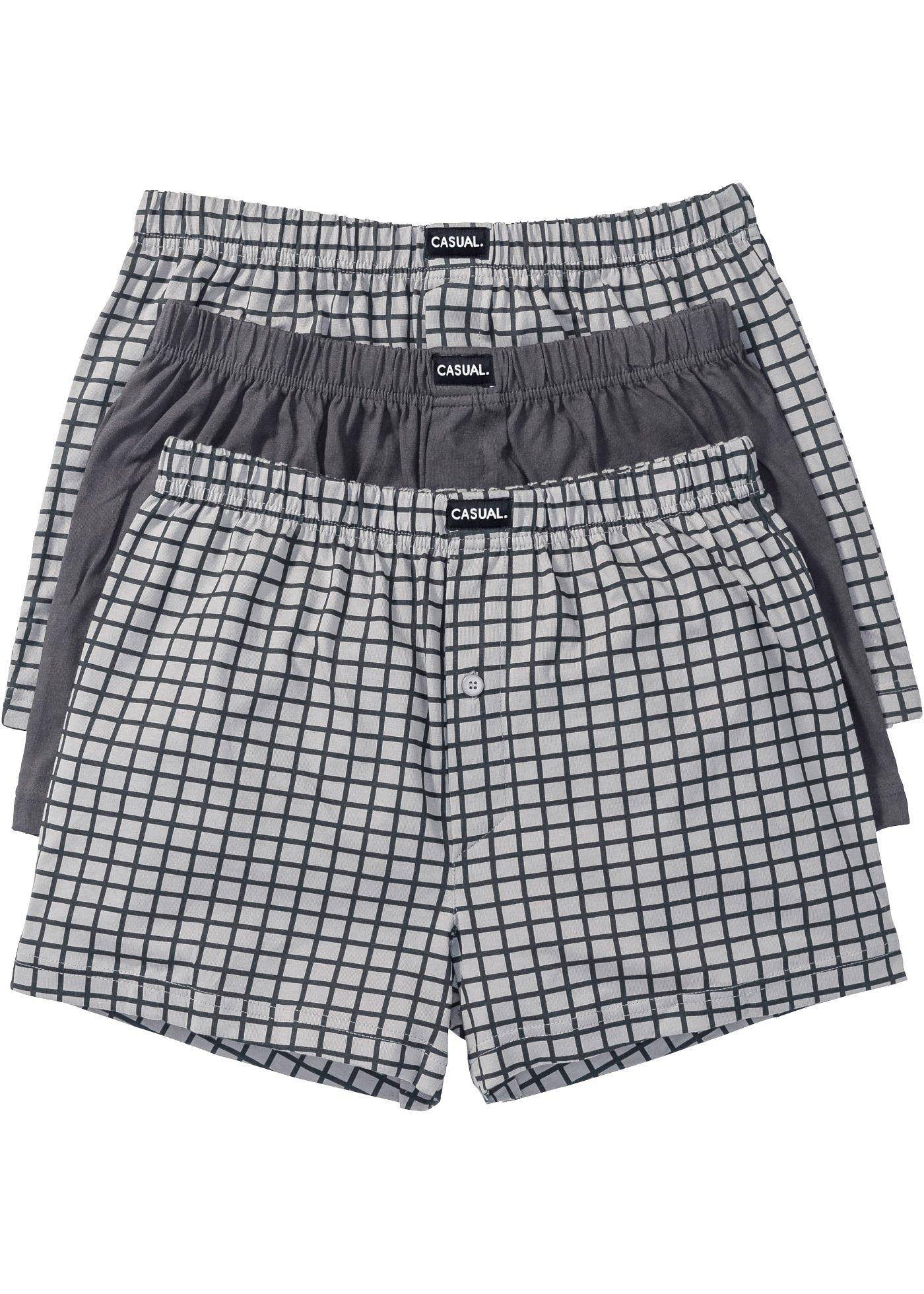 Lot de 3 caleçons en jersey coton
