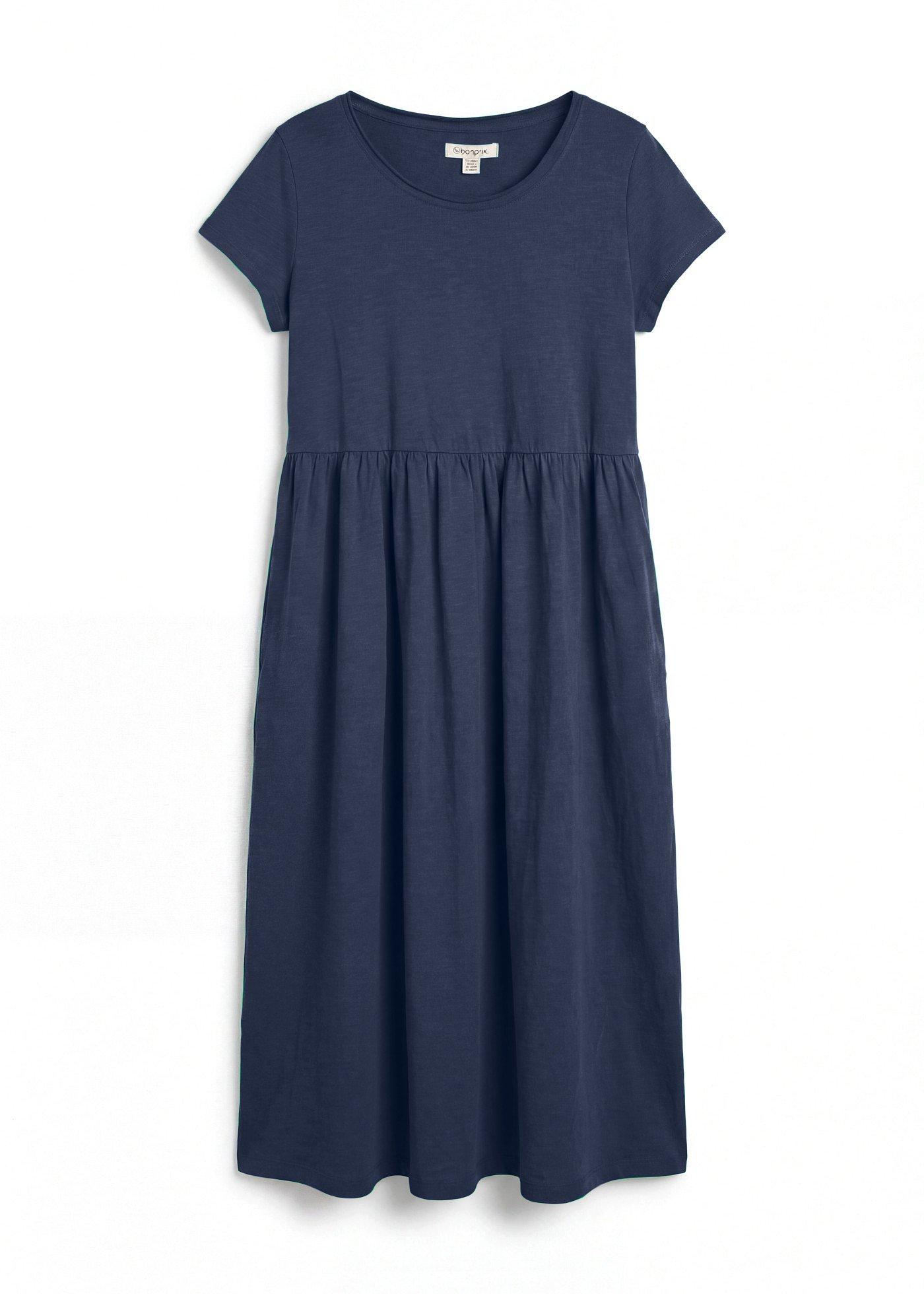 Rochie tricot din bumbac organic