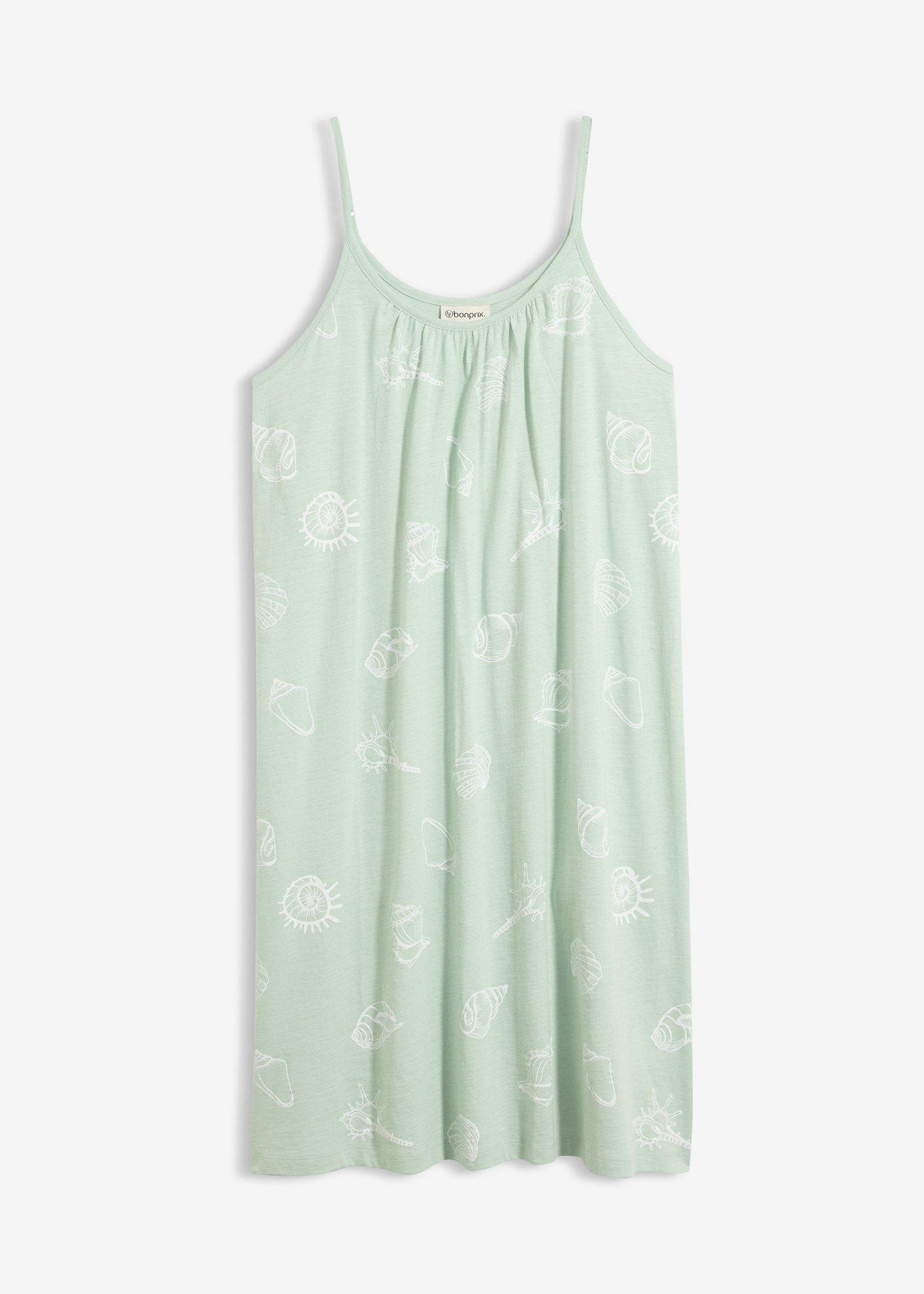 Robe débardeur en jersey coton
