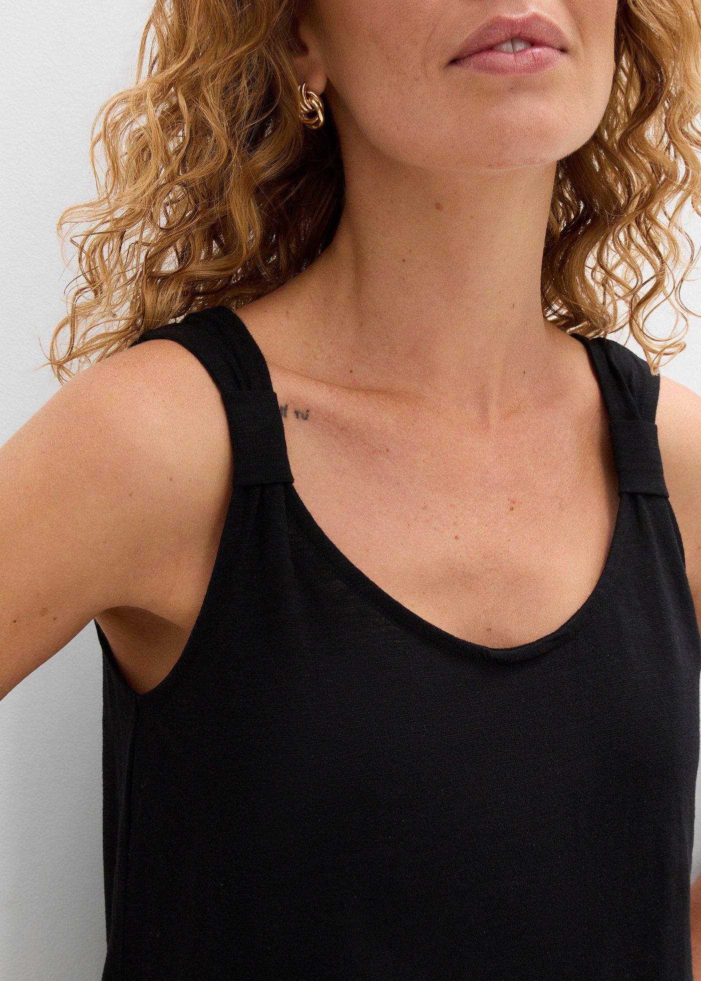 Tank top z czystej bawełny organicznej - Bonprix