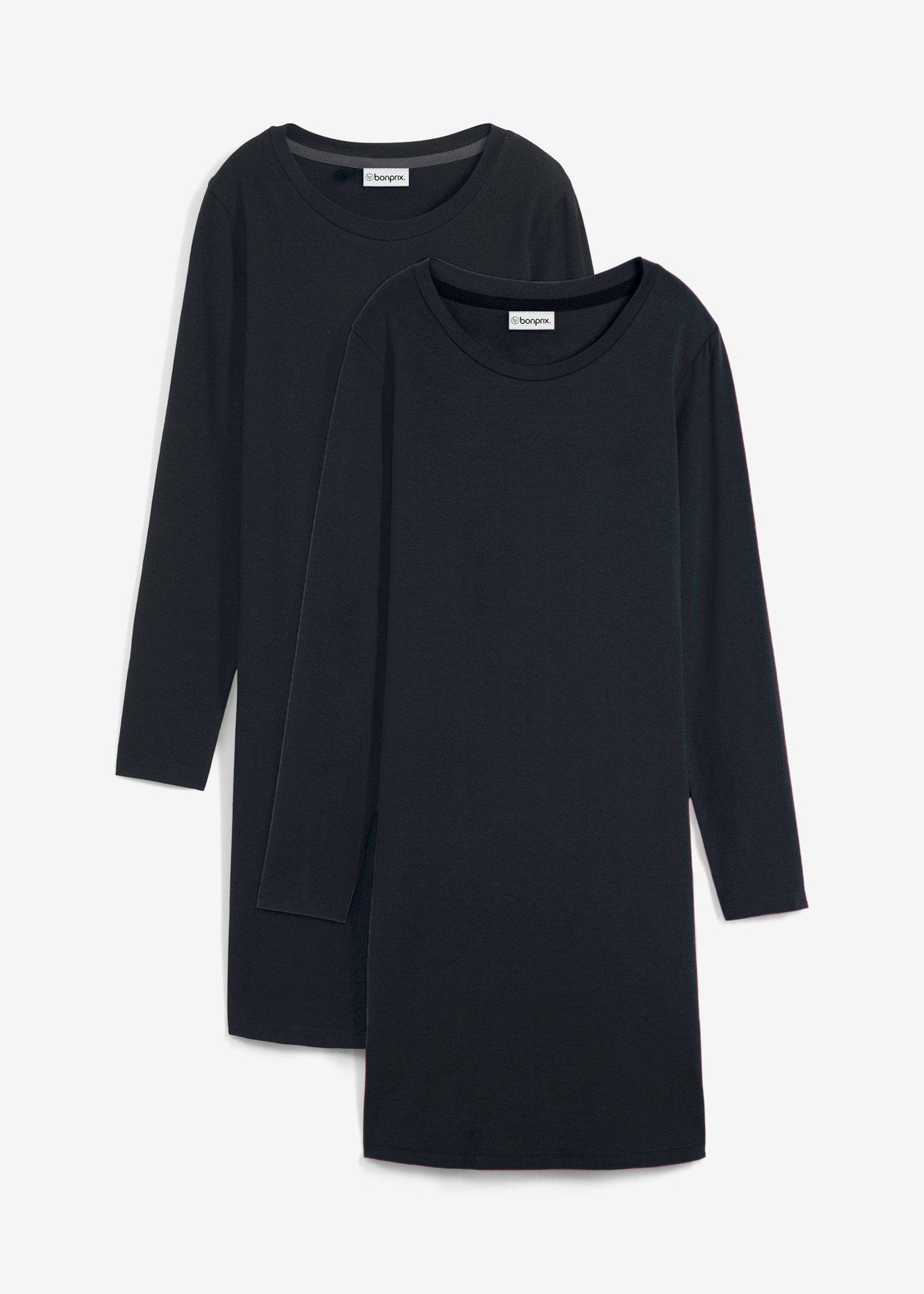Lot de 2 robes ajustées en jersey