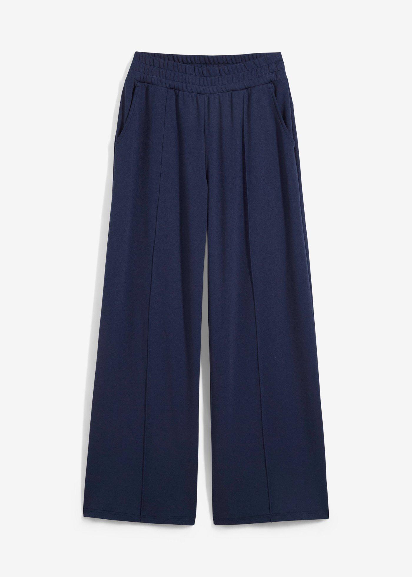 Pantaloni Marlene din jerse comod