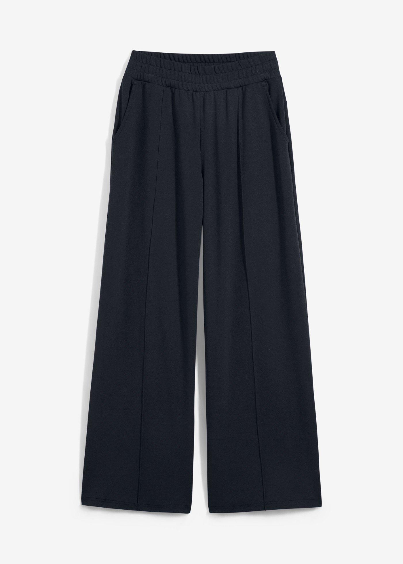 Pantaloni Marlene din jerse comod