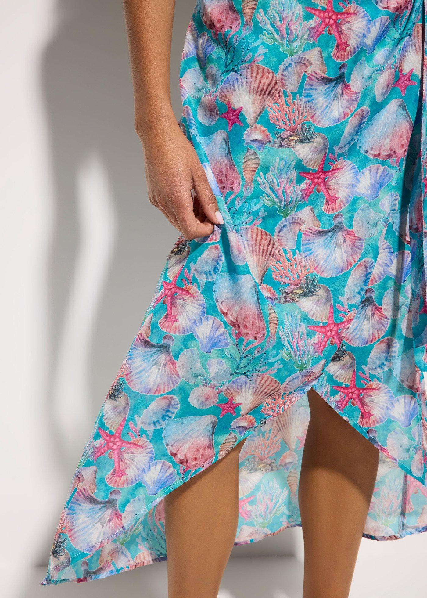 Prześwitująca spódnica plażowa - Bonprix