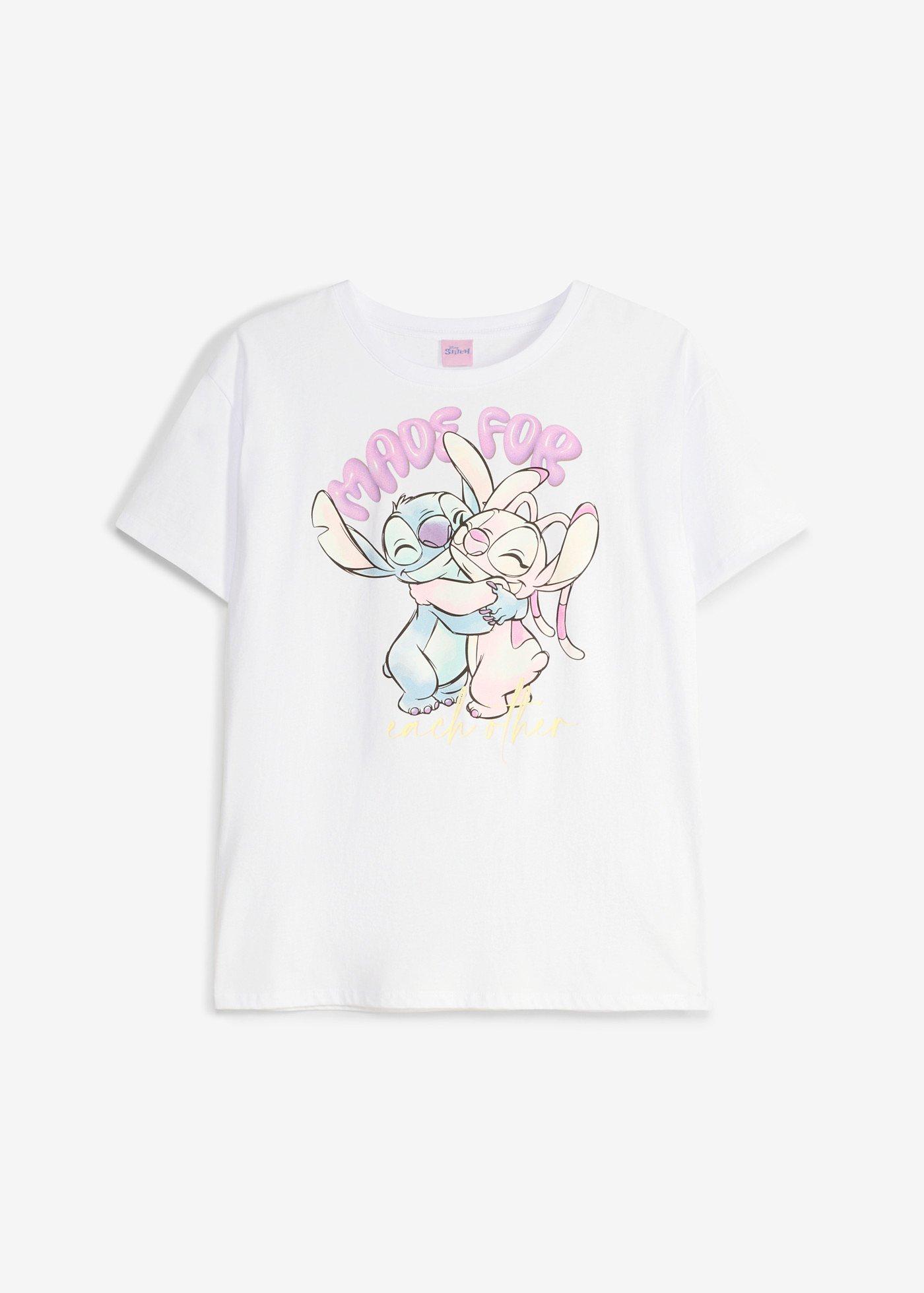 Koszulka oversize z motywem Disney Stitch - Bonprix