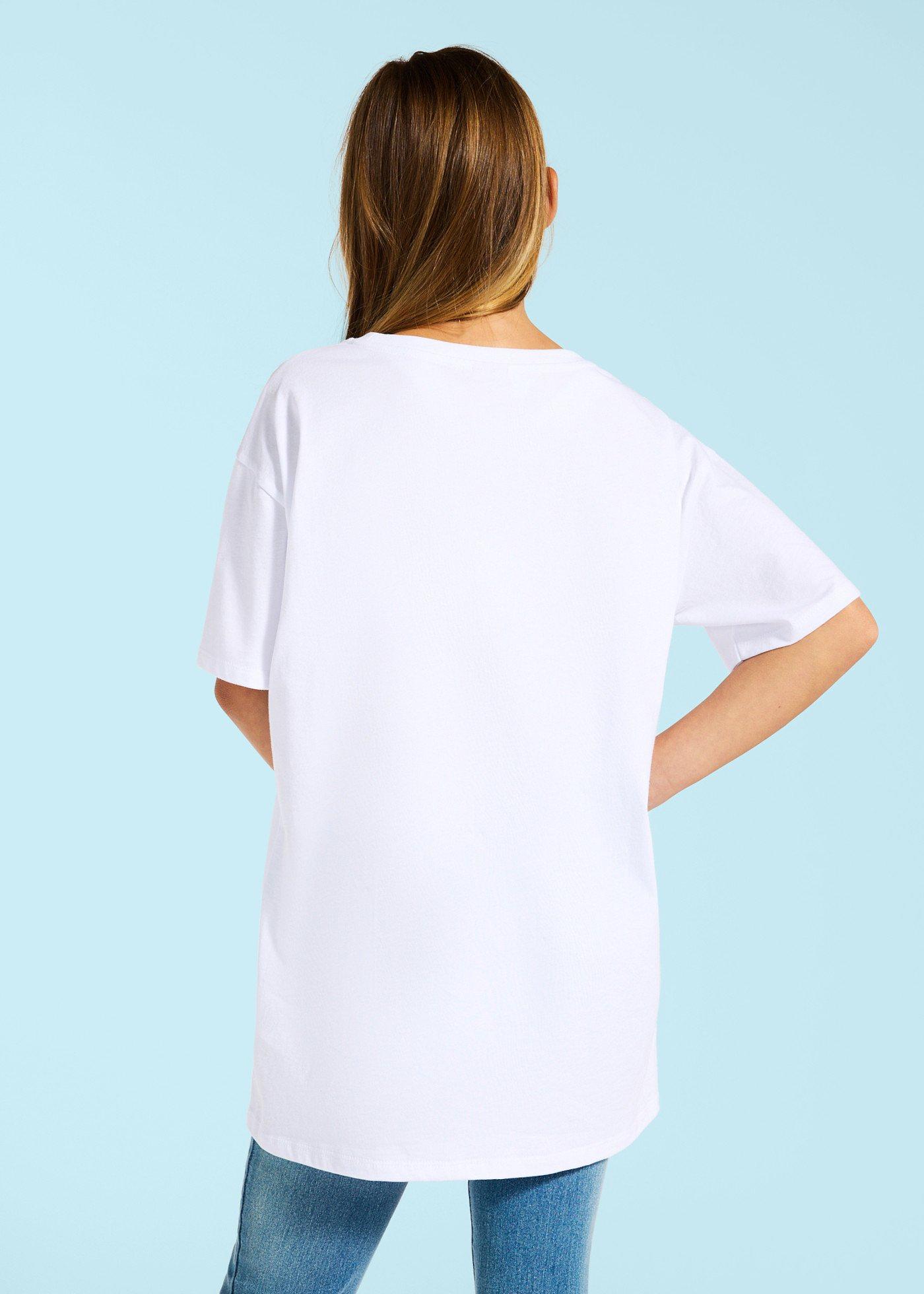 Koszulka oversize z motywem Disney Stitch - Bonprix