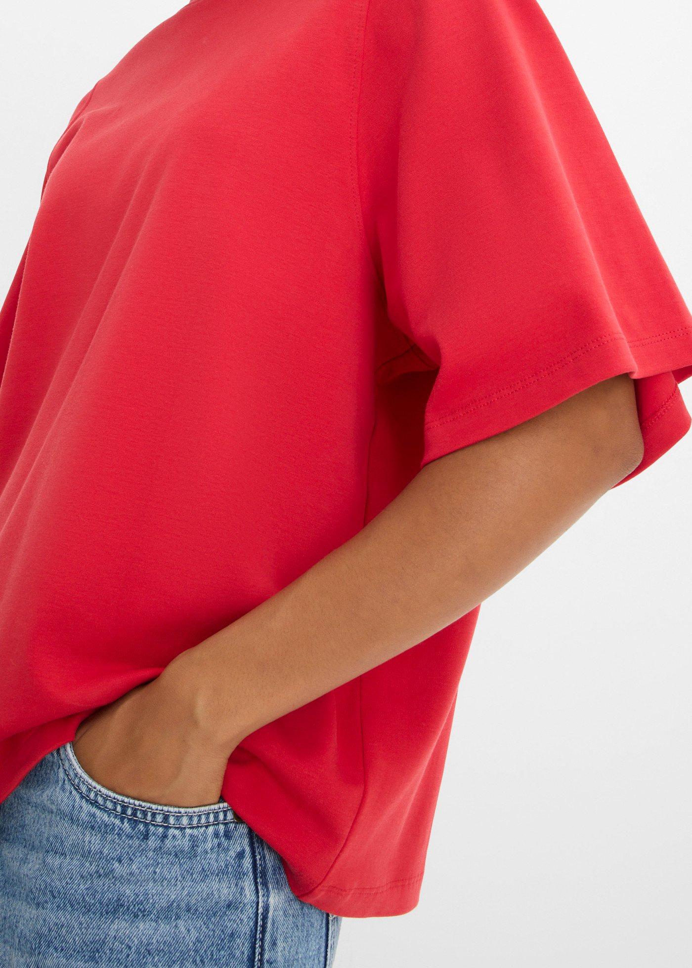 T-shirt oversize z czystej bawełny organicznej - Bonprix