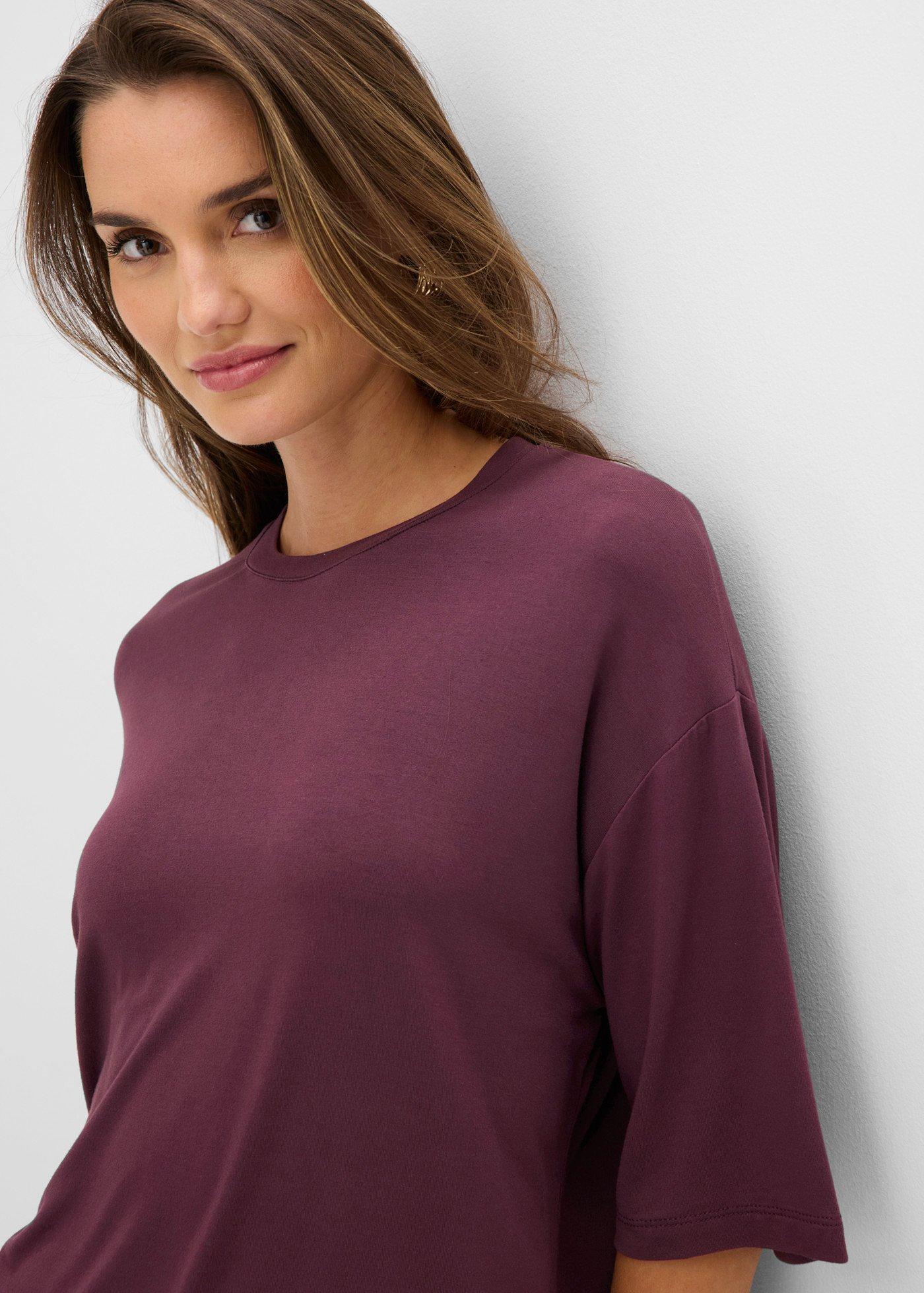 T-shirt z miękkiej wiskozy - Bonprix