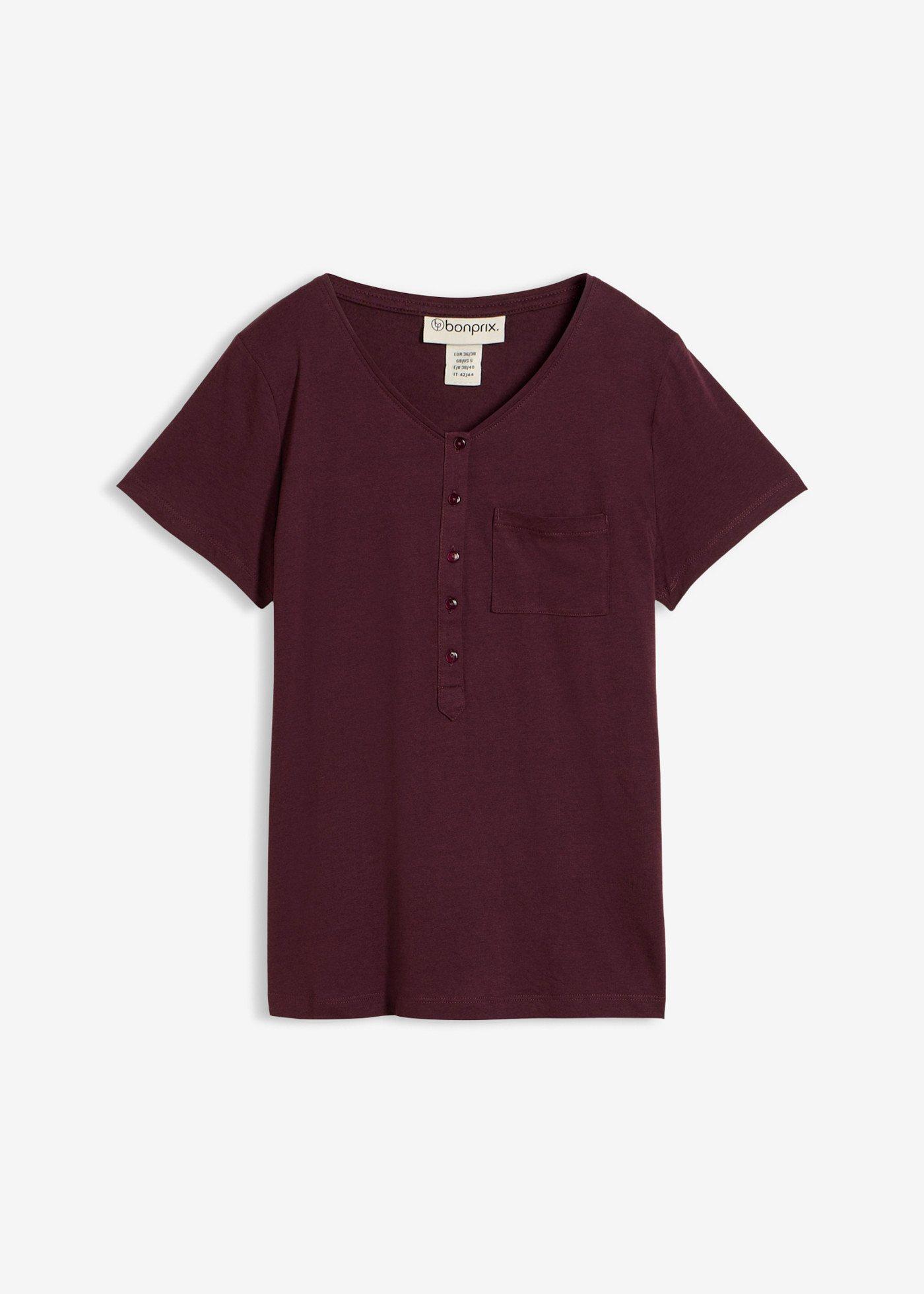 Tricou din amestec cu bumbac și viscoză