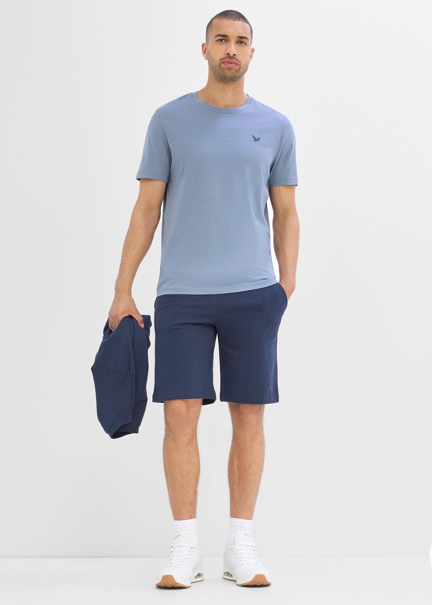 Bermudy dresowe z gumką w talii, regular fit - Bonprix