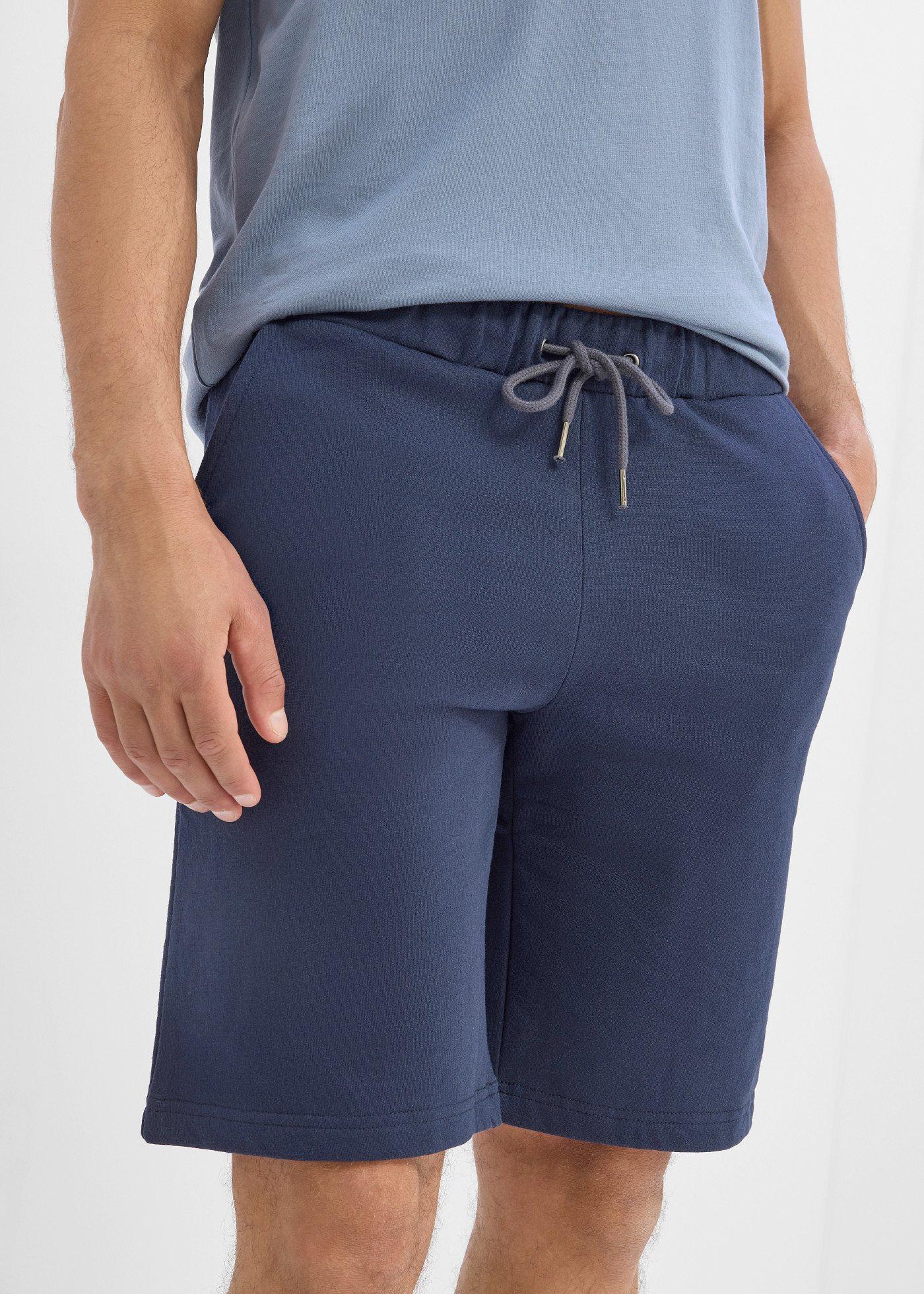 Bermudy dresowe z gumką w talii, regular fit - Bonprix