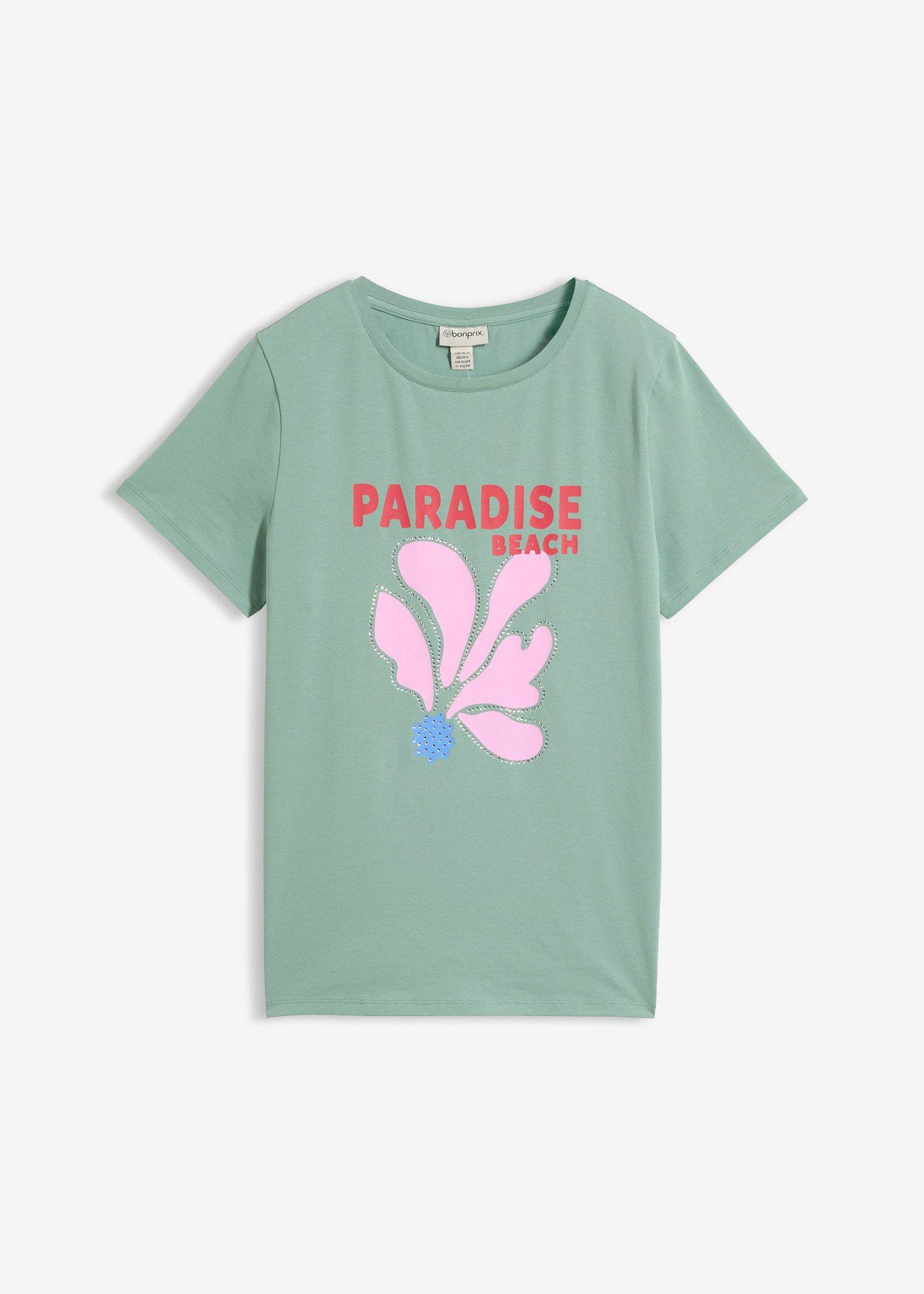 T-shirt van een katoenmix