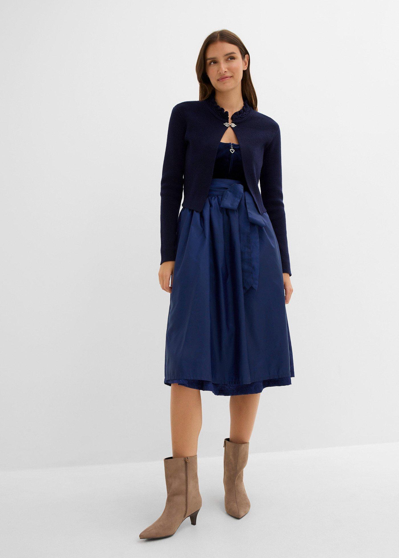 Sweter rozpinany w ludowym stylu - Bonprix